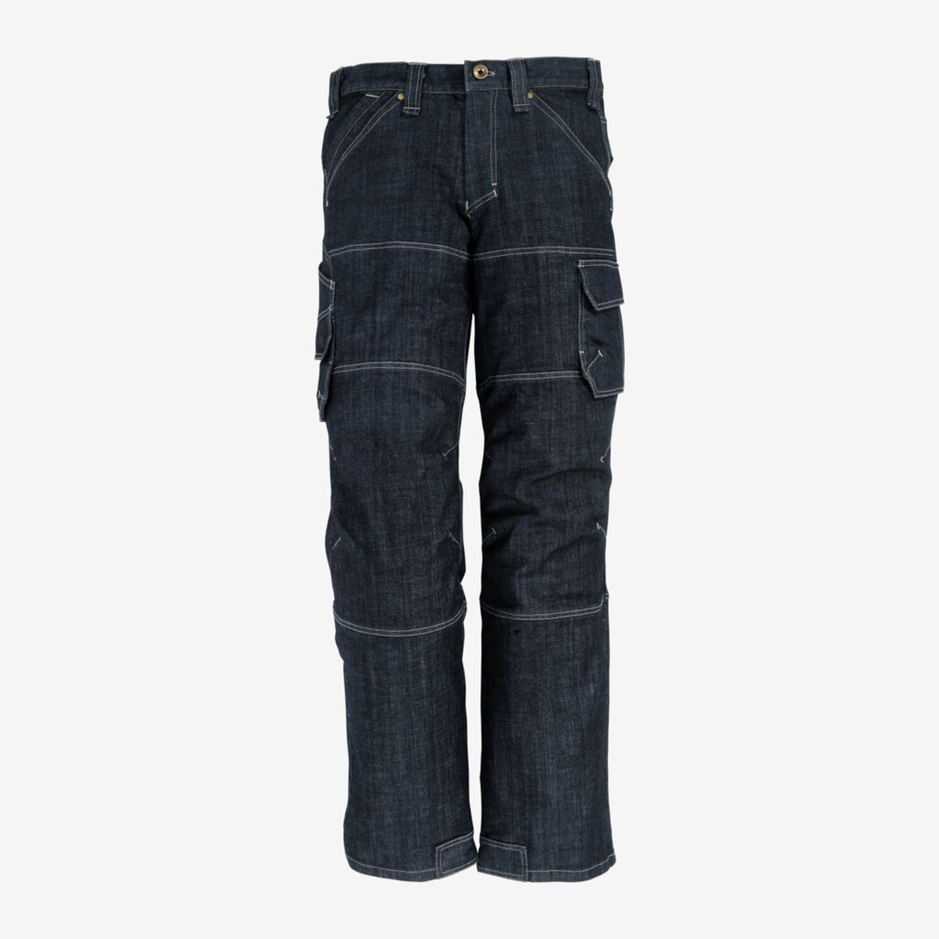 Jeans, Hose, Denim, Cargo pockets, Knöchellang