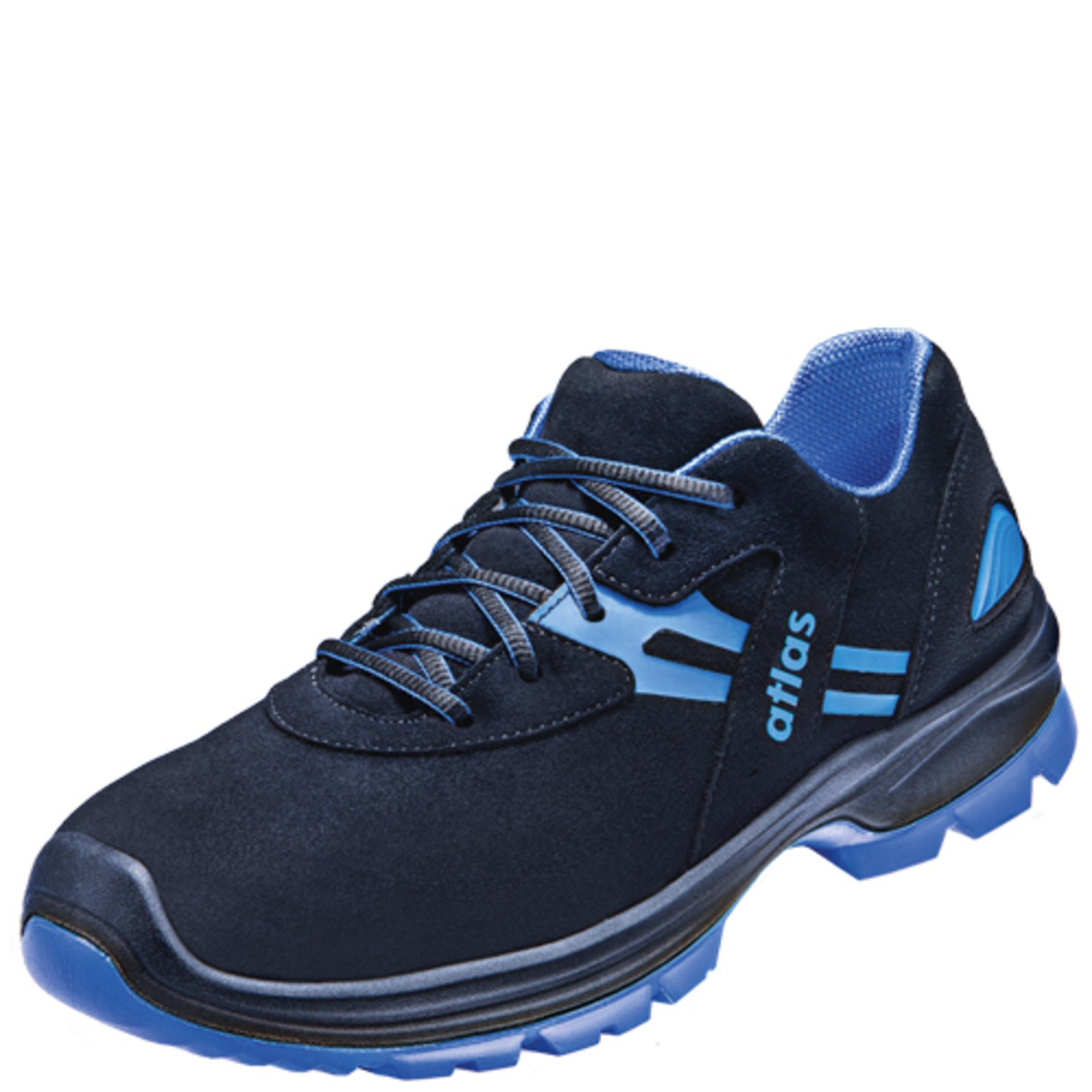 Sneaker, Laufschuh, Navyblau, Schnürschuh, Gummi-Laufsohle