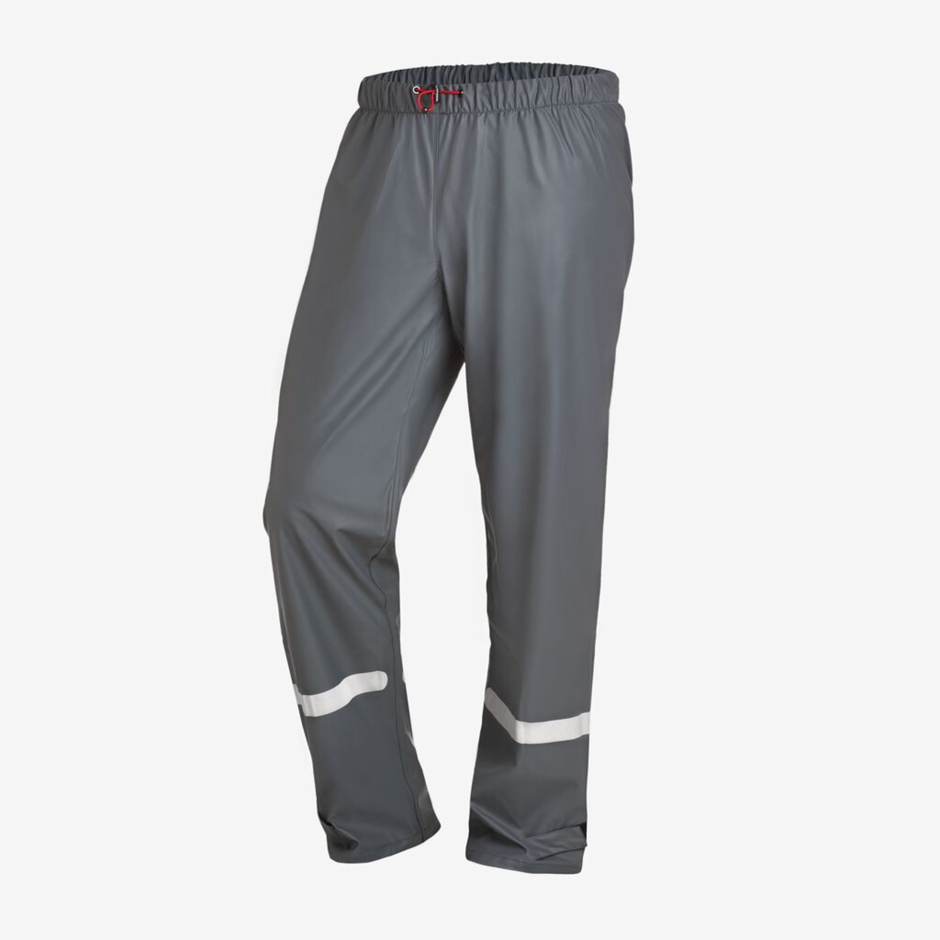 Hose, Jogginghose, Regenhose, Grau, Reflexstreifen