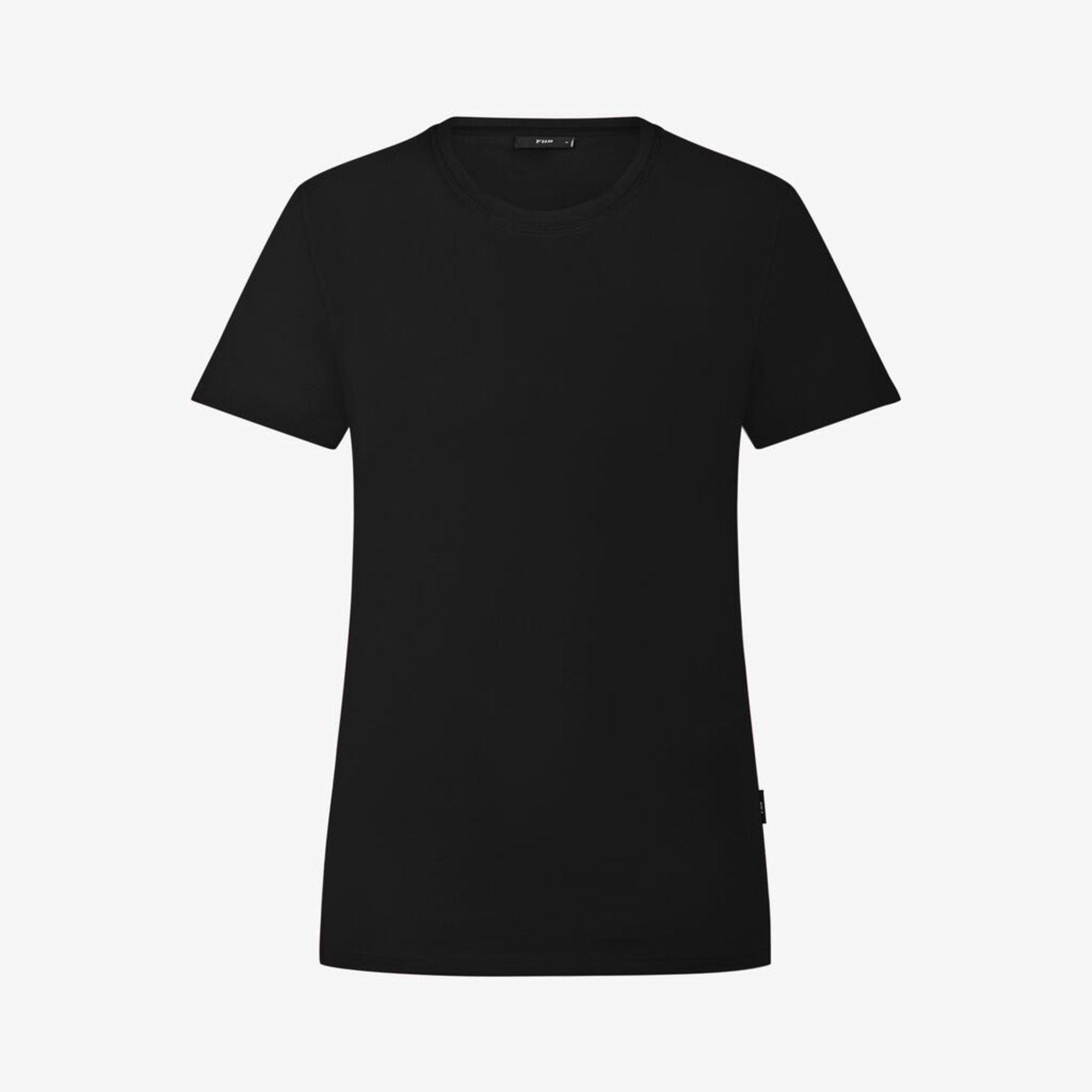 Tee, Schwarz, Kurzarm, Basic, T-Shirt