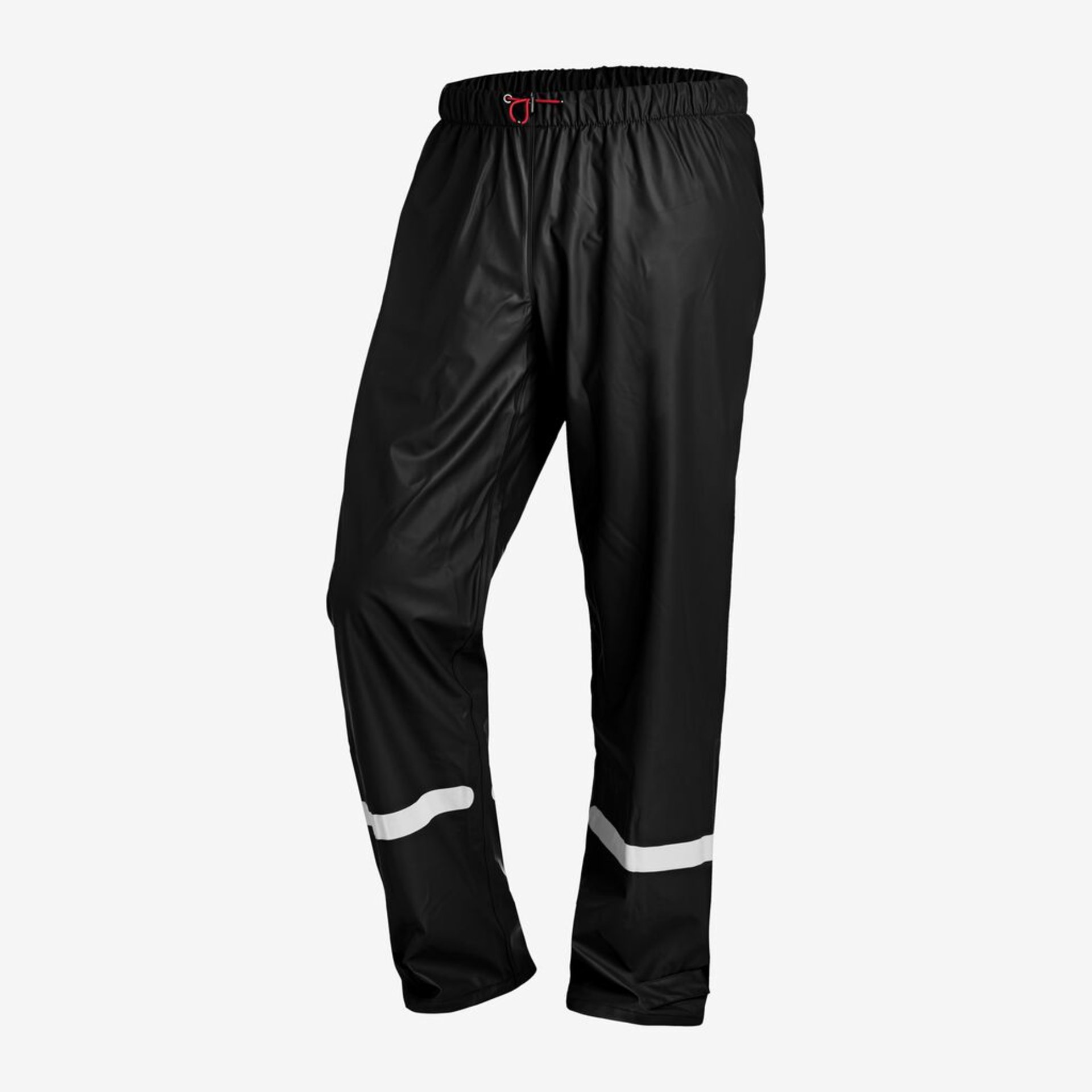 Hose, Schwarz, Regenhose, Reflexstreifen, Gummizug