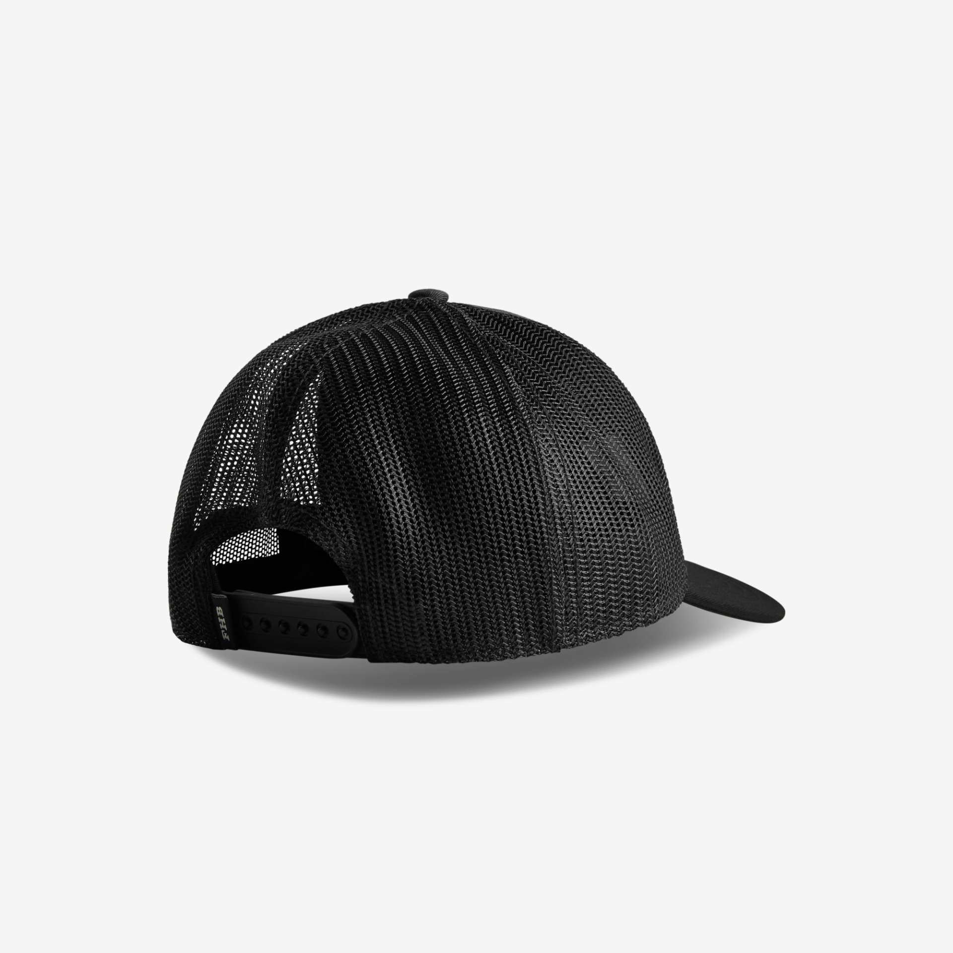 Baseballkappe, Mesh, Schwarz, Einstellbar, Snapback