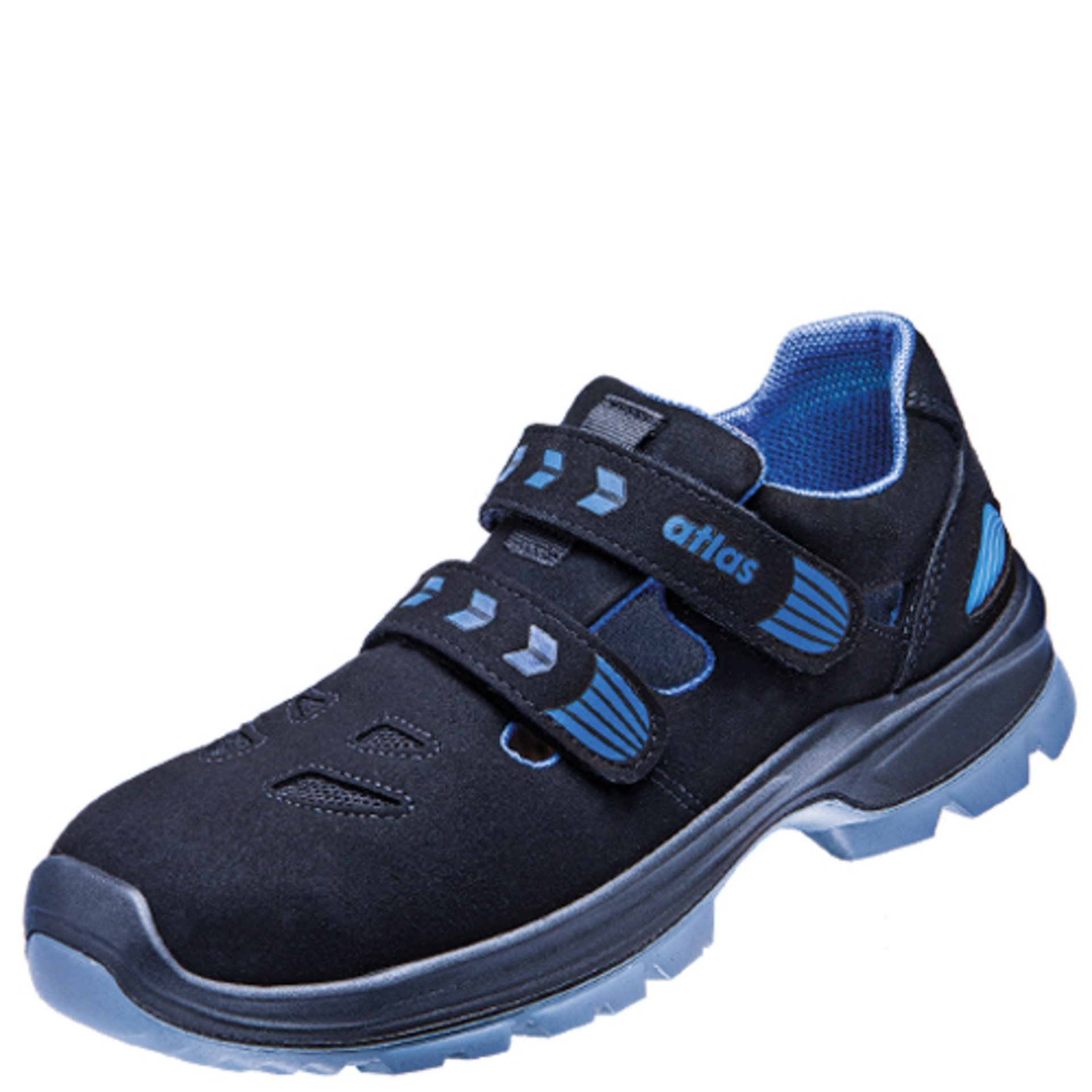 Sneaker, Sportschuh, Klettverschluss, Dunkelblau, Gummisohle