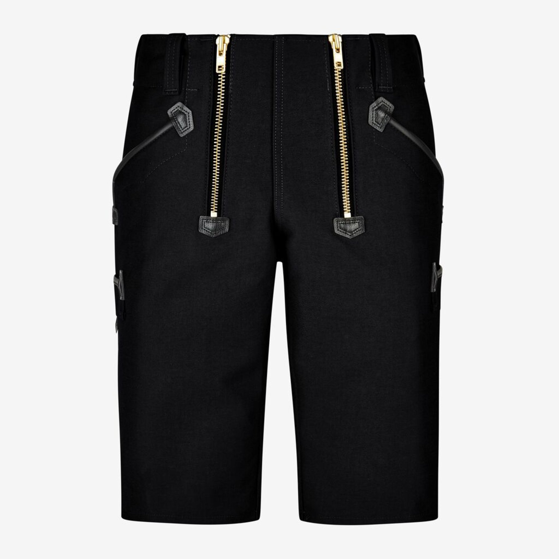 kurze shorts, schwarz, Reißverschlüsse, zugkrempel?, seitliche taschen