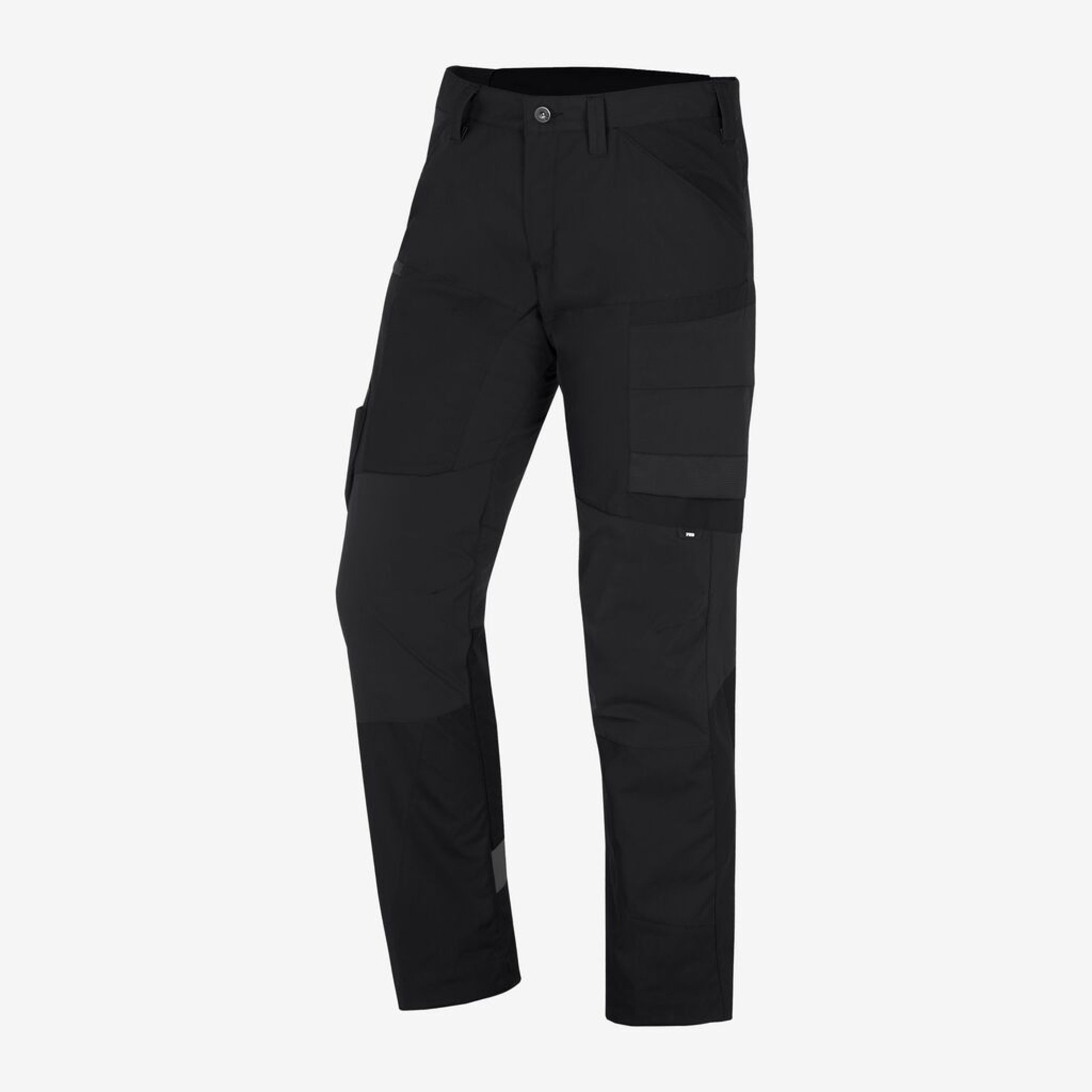 Hose, Schwarz, Cargo, Aktiv, Polyester