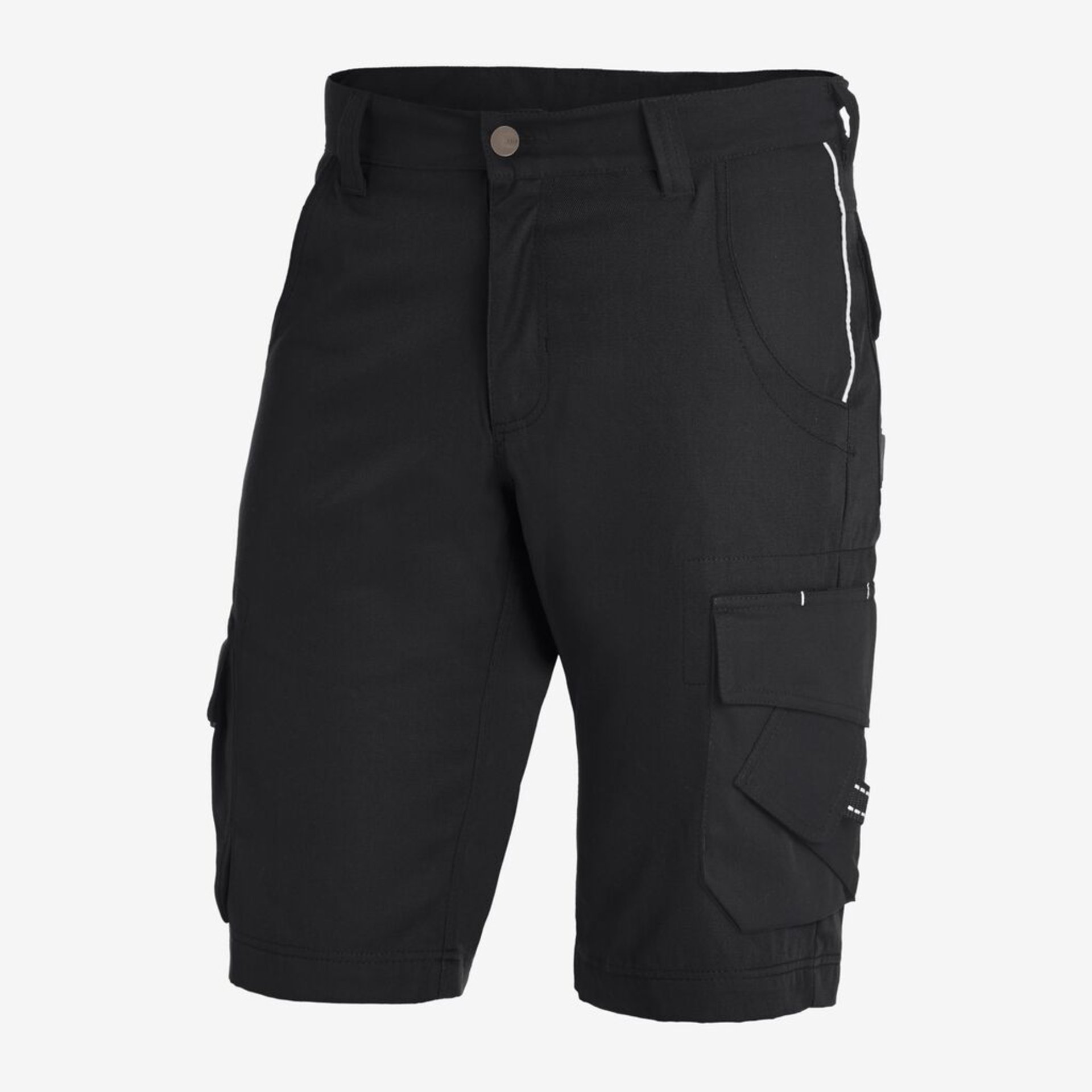 shorts, Korbtaschen, schwarz, knielang, casual