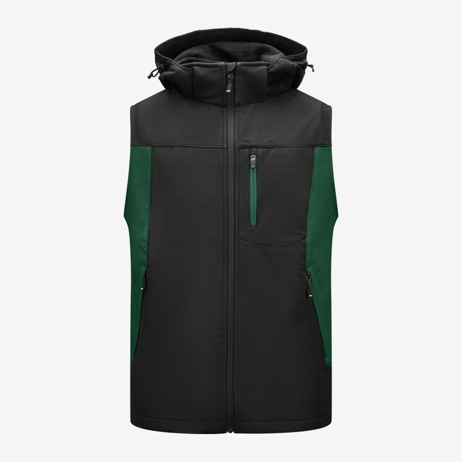 Weste, Herrenweste, Softshell, Reißverschluss, Tasche