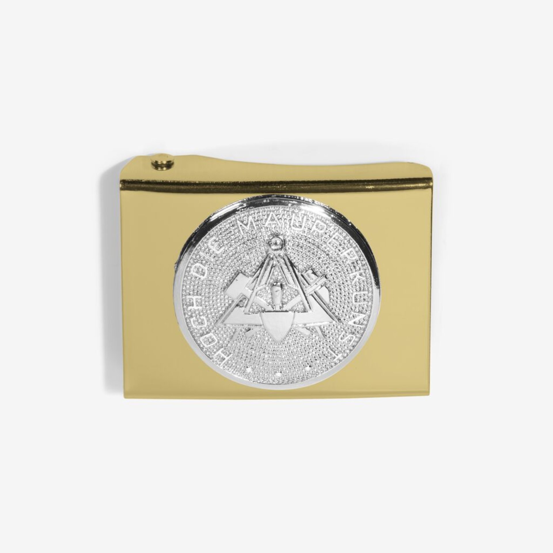 coin, medallion, rund, silber, vergoldet