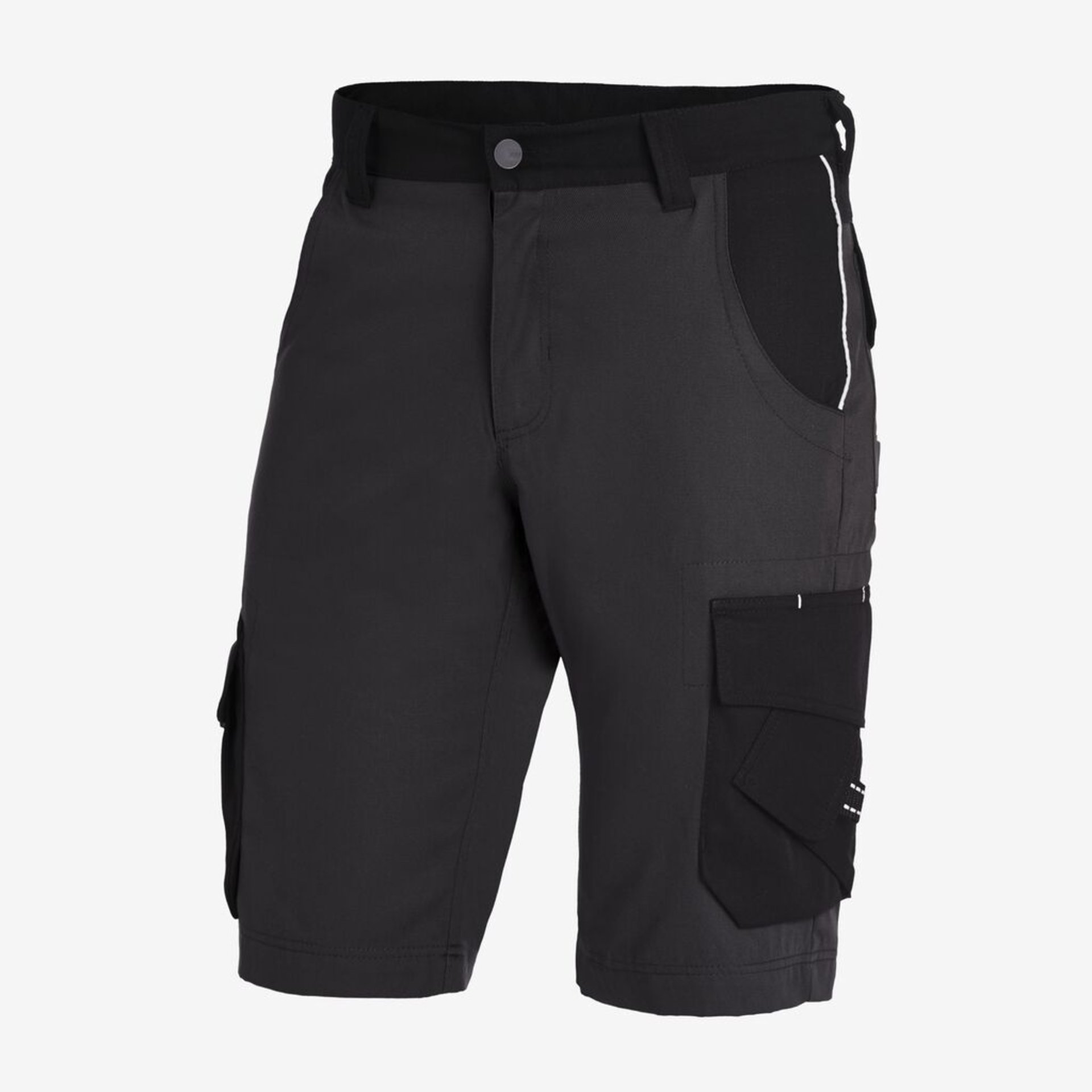 Shorts, Cargo-Pockets, Dunkelgrau, Gürtelschlaufen, Karten-/Utility-Taschen