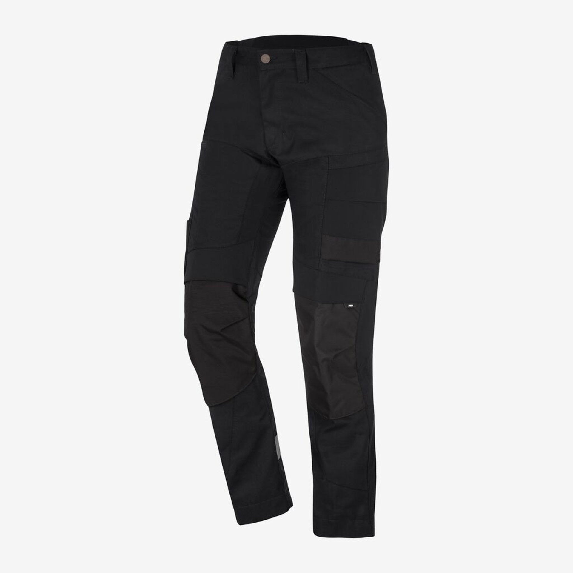 Hose, Cargo-Hose, Schwarz, Mulit-Pocket, Nylon/Canvas