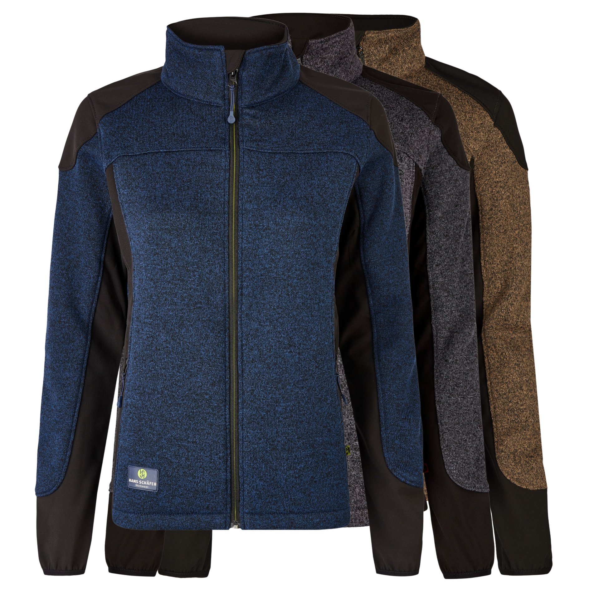 Hans Schäfer Damen-SMART Strickfleecejacke Bekleidung, Mantel, Fleece, Jacke