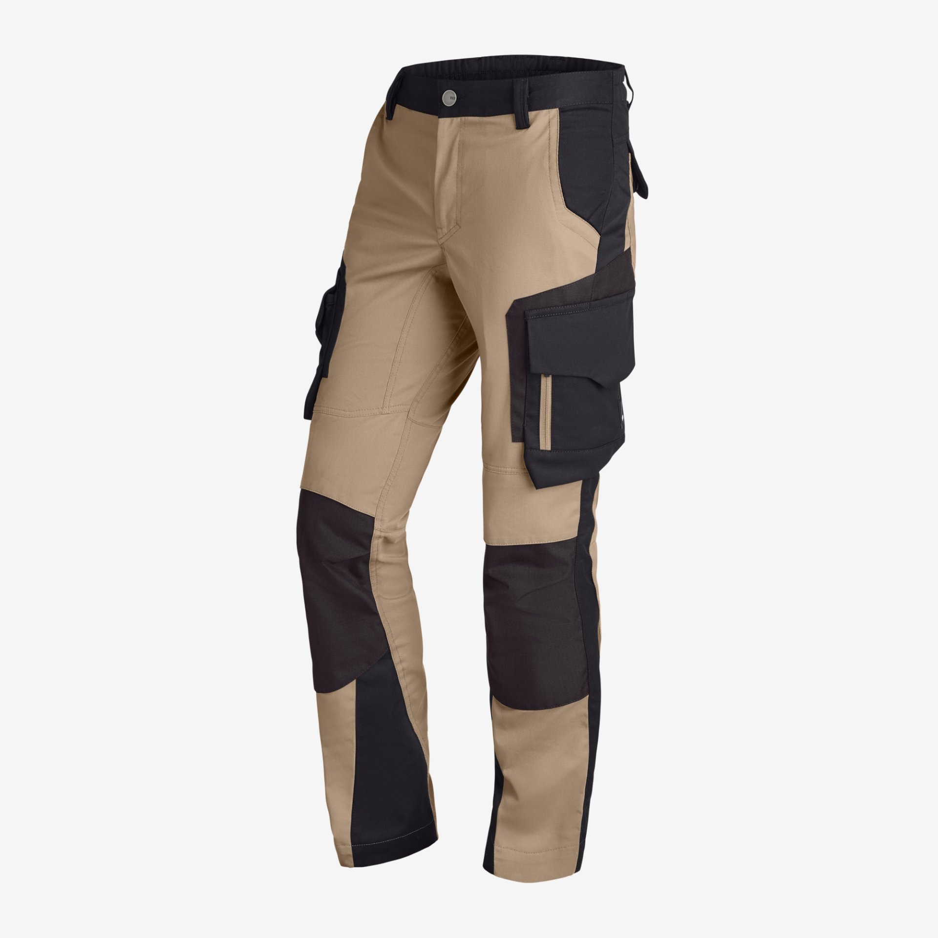Hose, Kampf-/Taktikhose, Beige, Schwarz, Cargo-Taschen