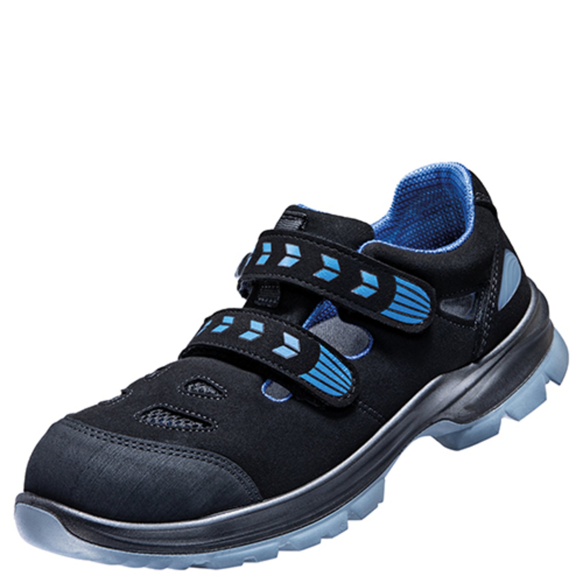 Sneaker, Schuh, Laufschuh, Schwarz, Velcro-Schnallen