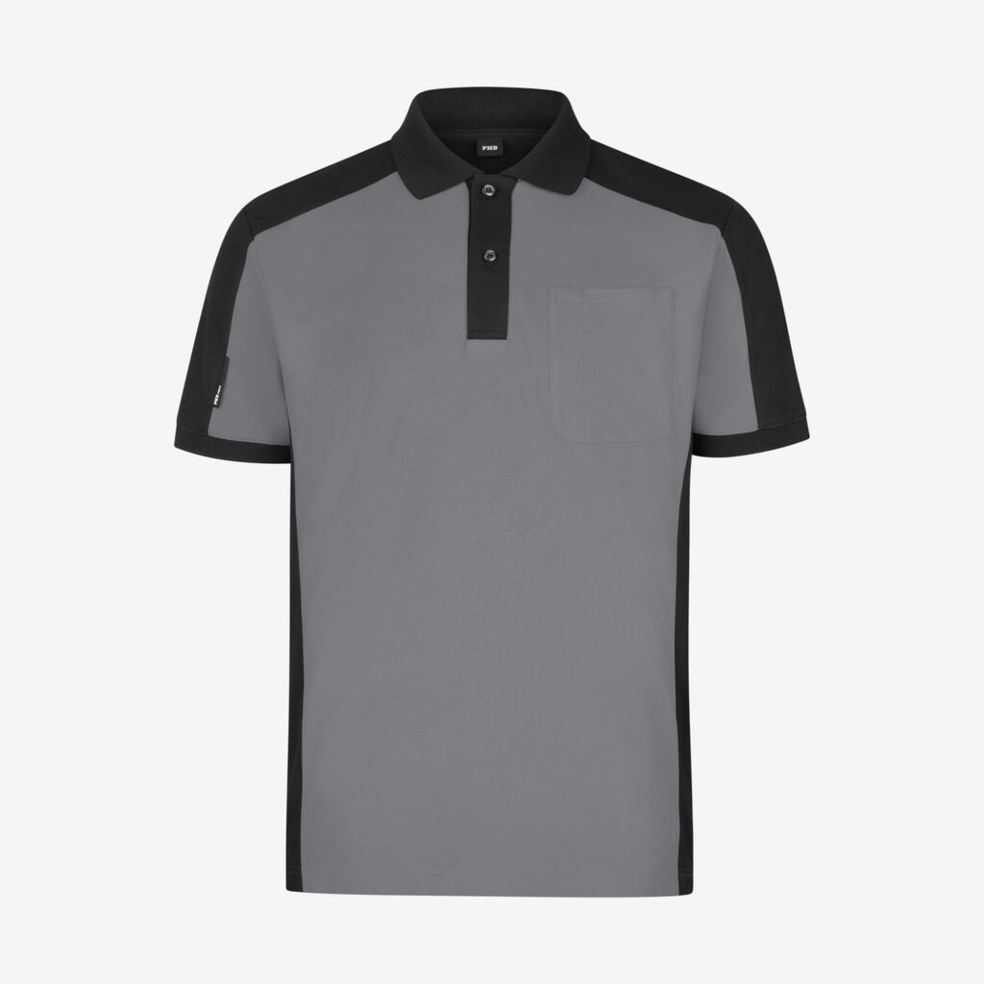 Poloshirt, Polo, Graues Shirt, Kragen Shirt, Brusttasche