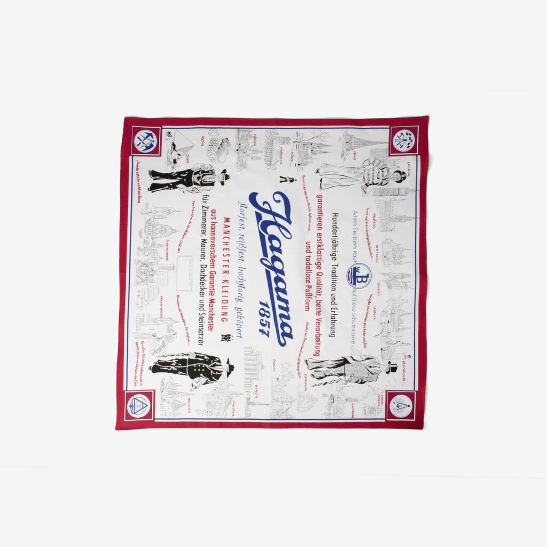 bandana, scarf, quadratisch, Muster, mehrfarbig