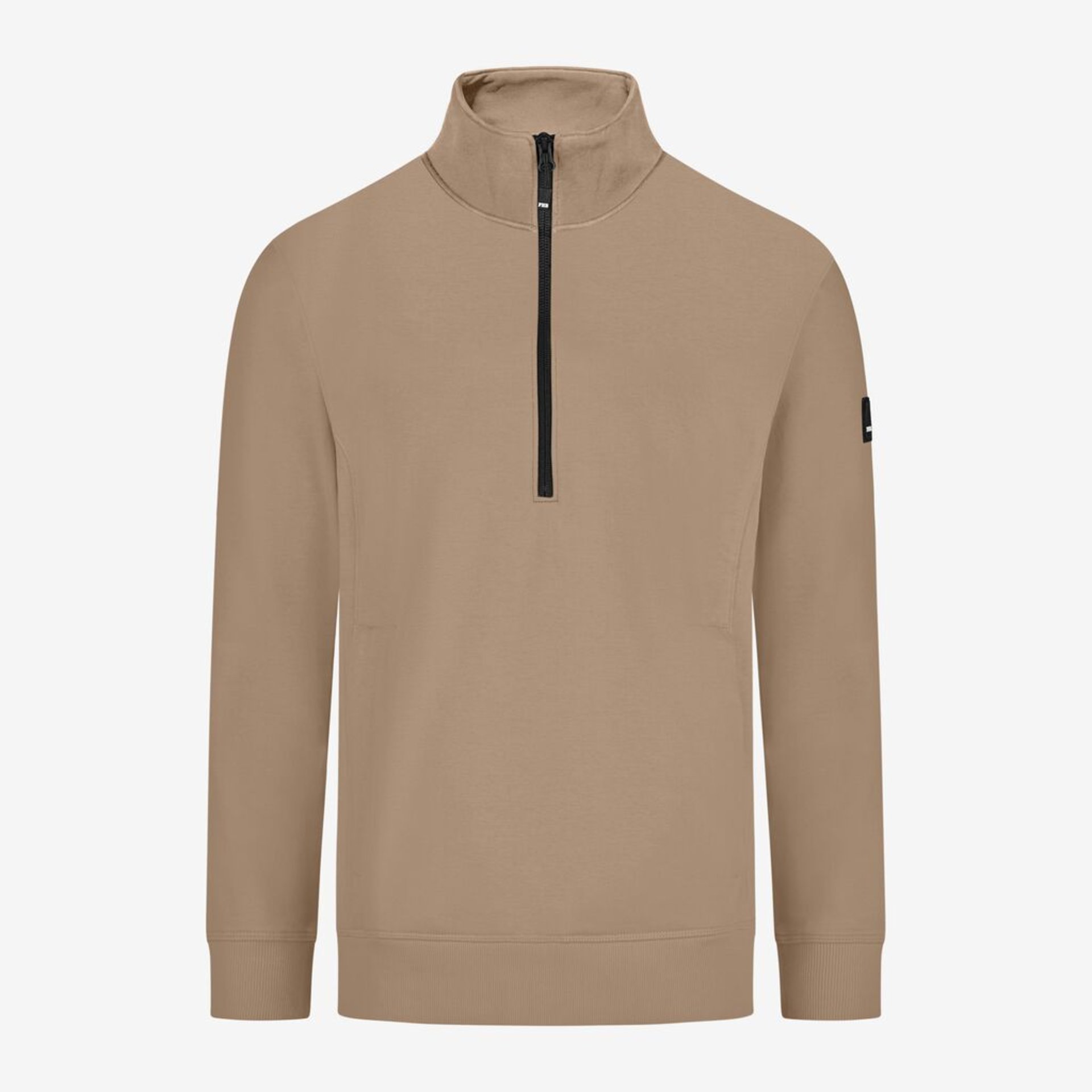 Pullover, Hoodie, Longsleeve, Reißverschluss, Kragen