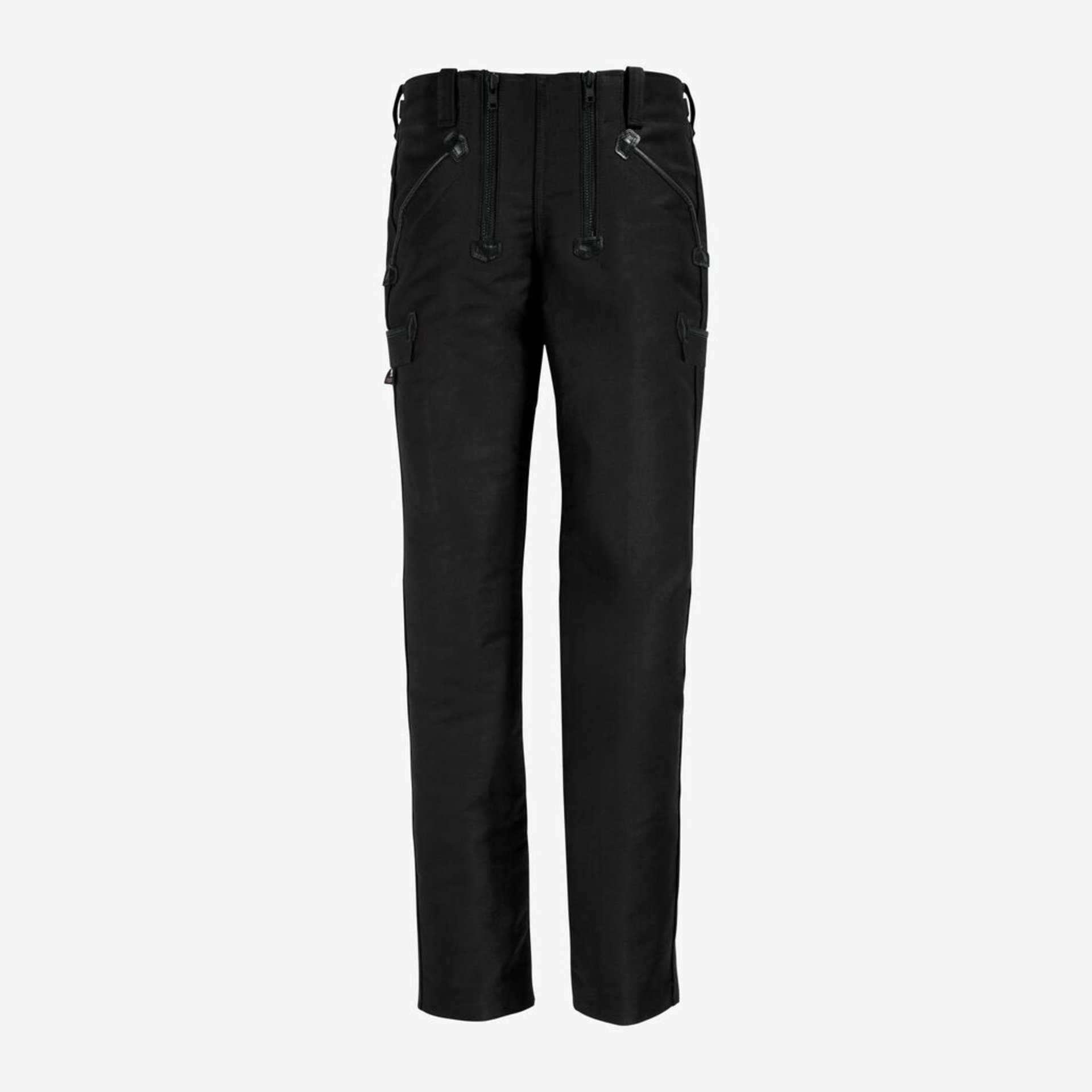 Hose, Schwarz, Cargo, Gürtelzug, Reißverschluss