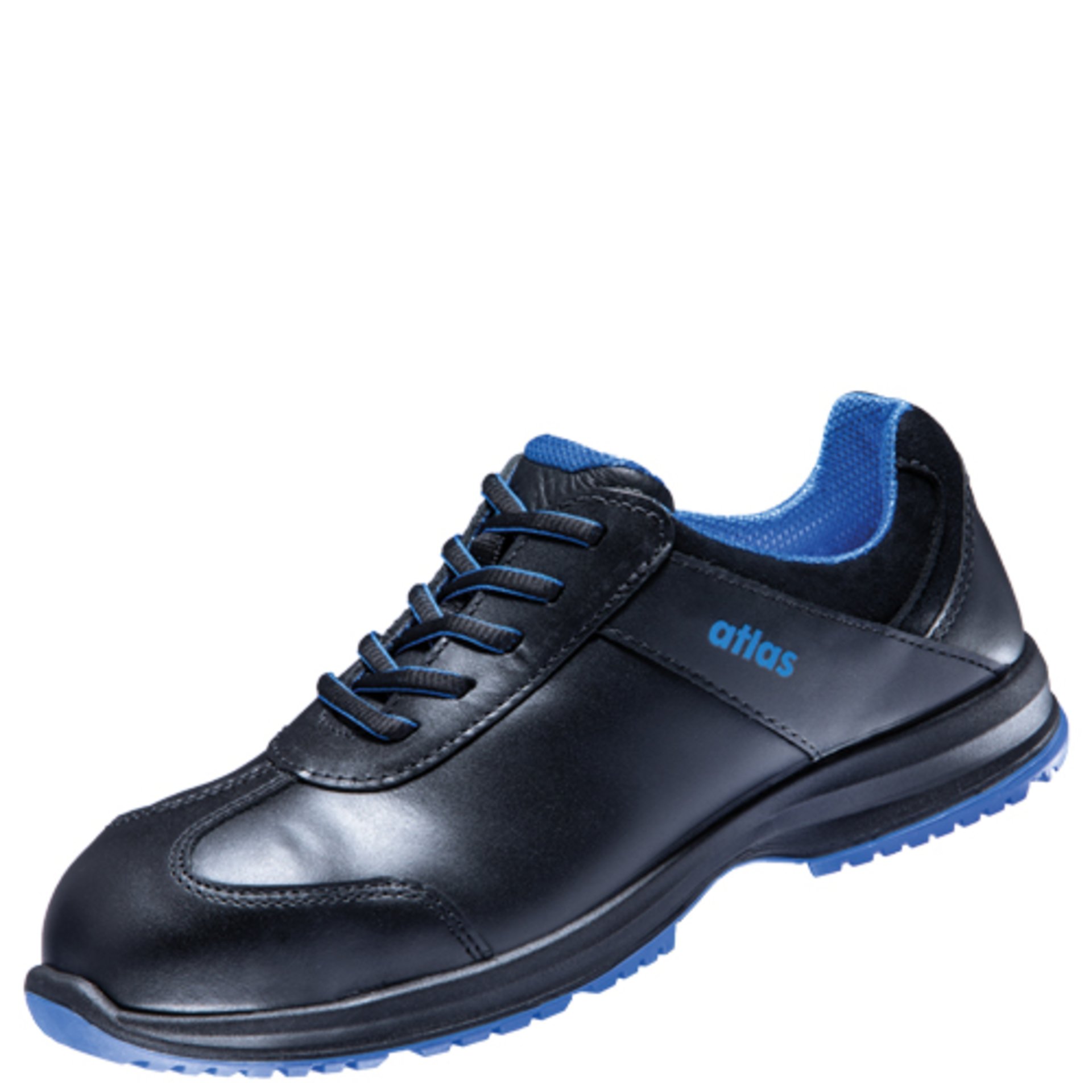 Schuh, Sneaker, Leder, Dunkelblau, GummiSohle