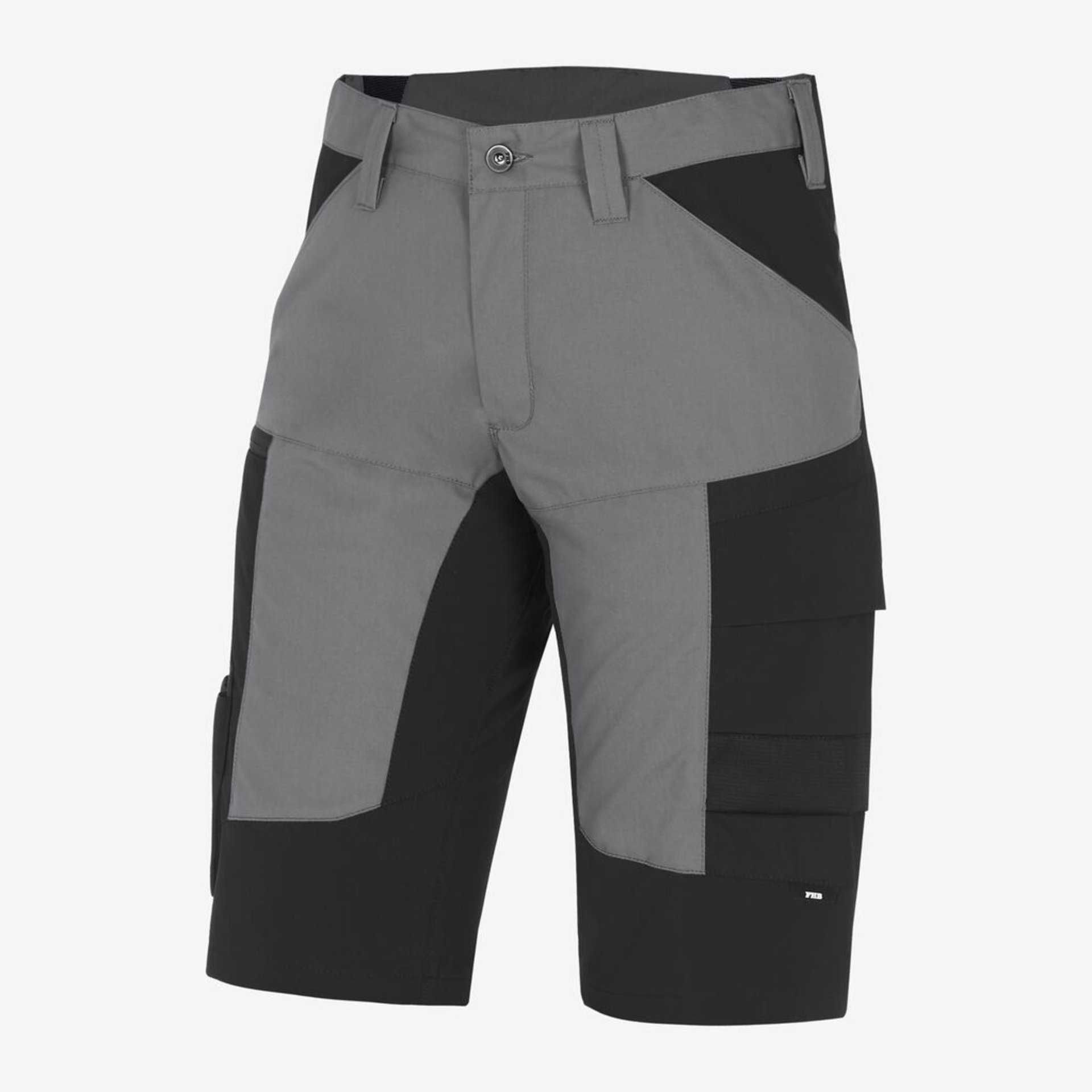 Shorts, Cargo, Colorblock, Polyester, Knee-length