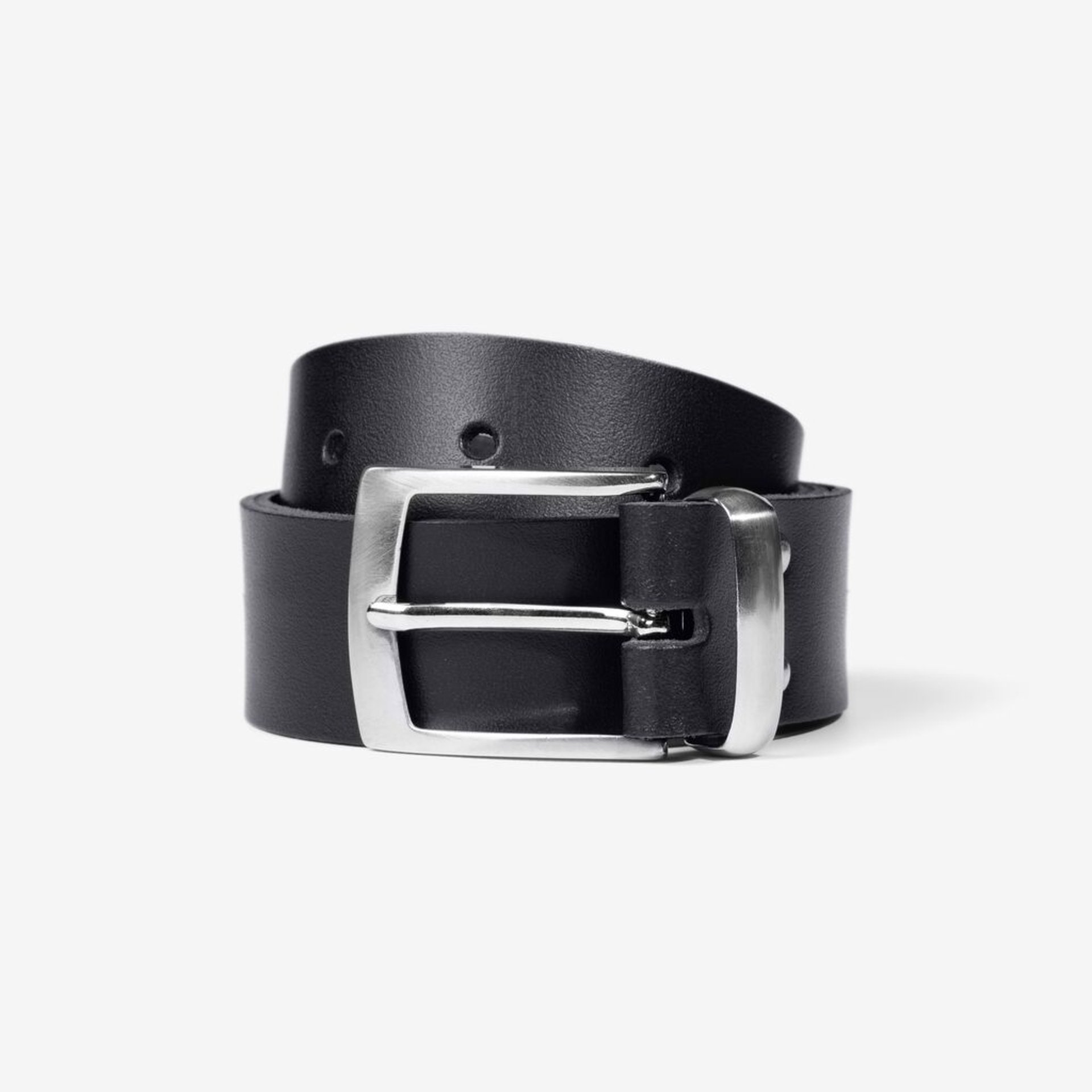 Gürtel, Ledergürtel, schwarz, Breite, Metall Schnalle