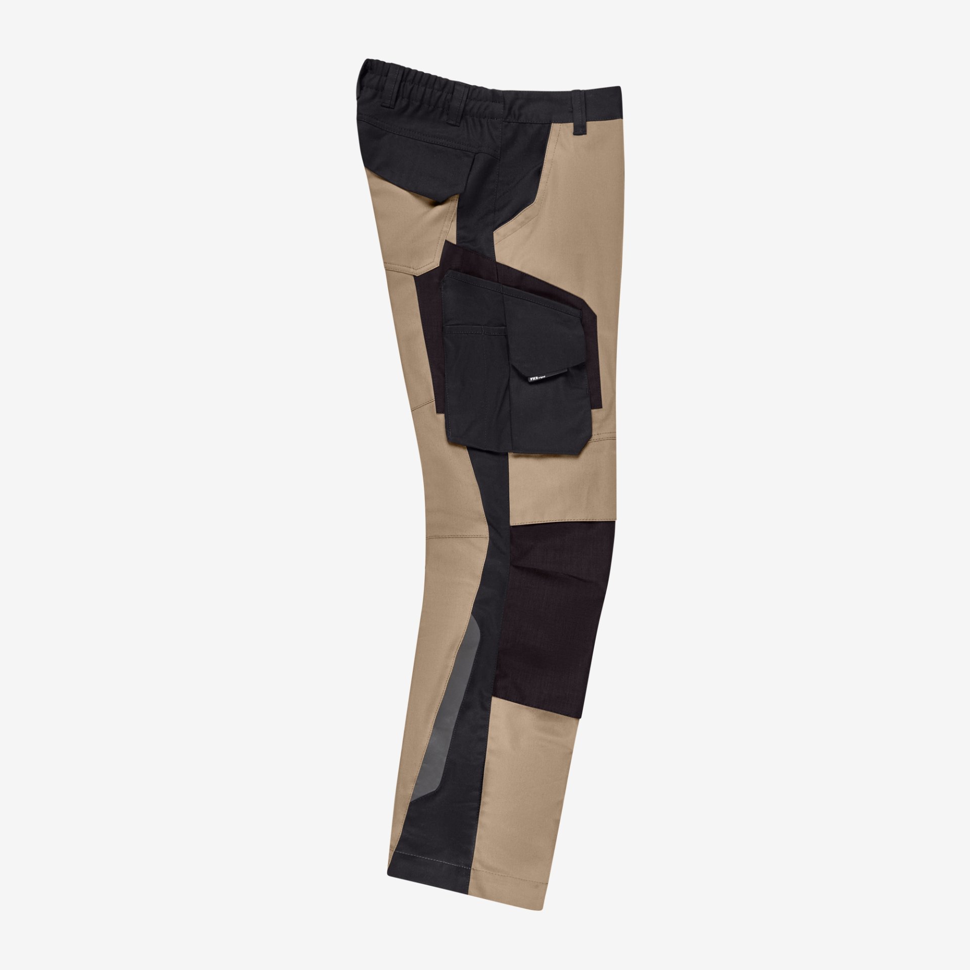 Cargohose, Farbblock, Knie-Tasche, Mehrfarbig, Baumwollmischung