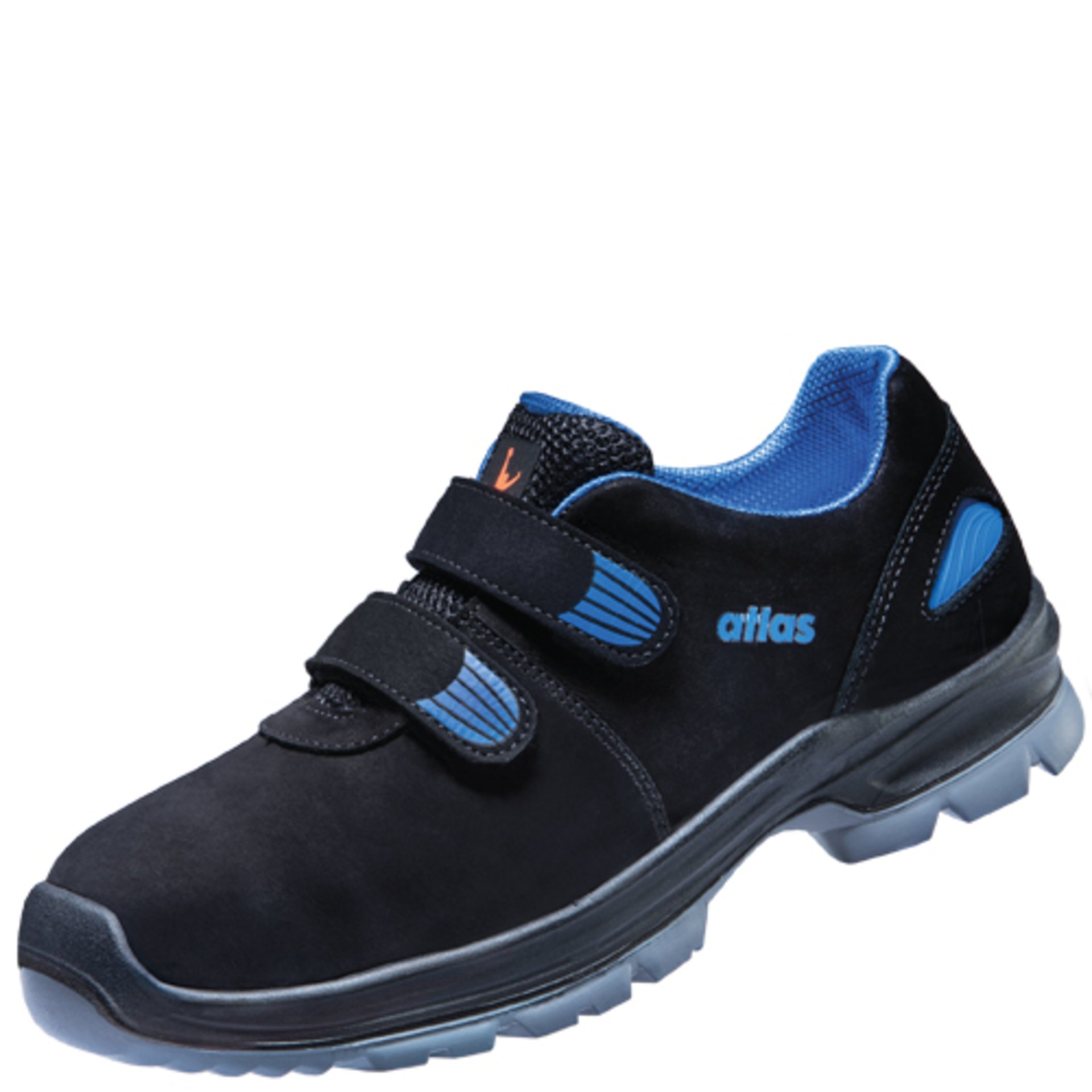 Schuh, Sneaker, Klettverschluss, Gummi-Sohle, Dunkelblau