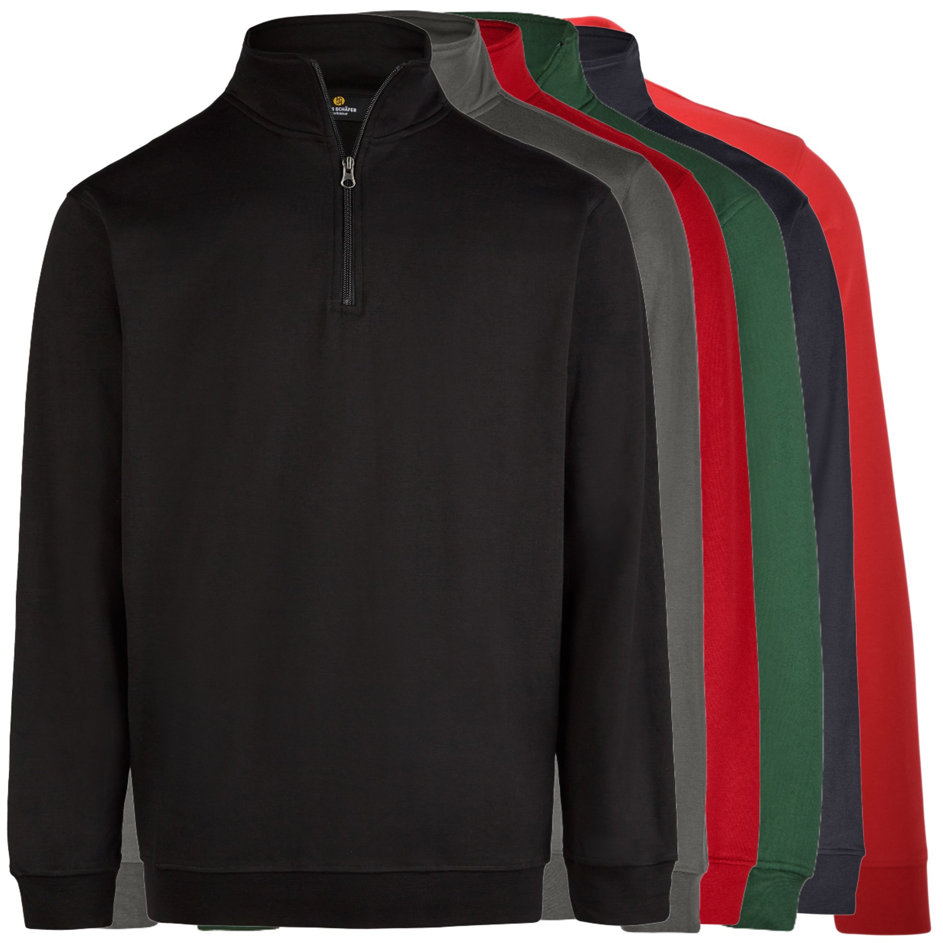 Hans Schäfer BASIC Zip-Sweatshirt Vlies, Pullover, Sweatshirt, Jacke, Kapuzenpulli