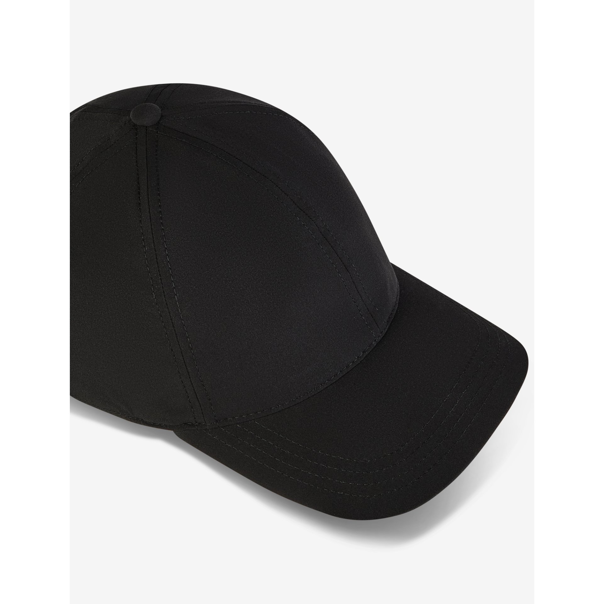 Baseballcap, Cap, Schwarz, Casualhut, Sechs-Panelen-Mütze