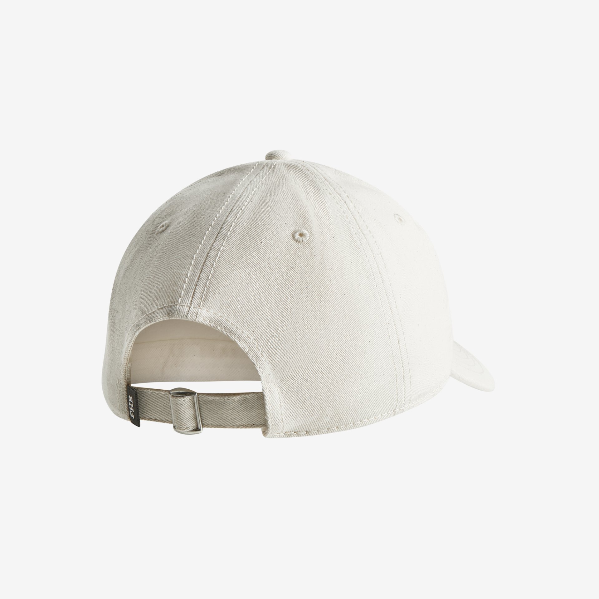 Baseballcap, verstellbares Band, Baumwolle, Beige, hinten Riegel