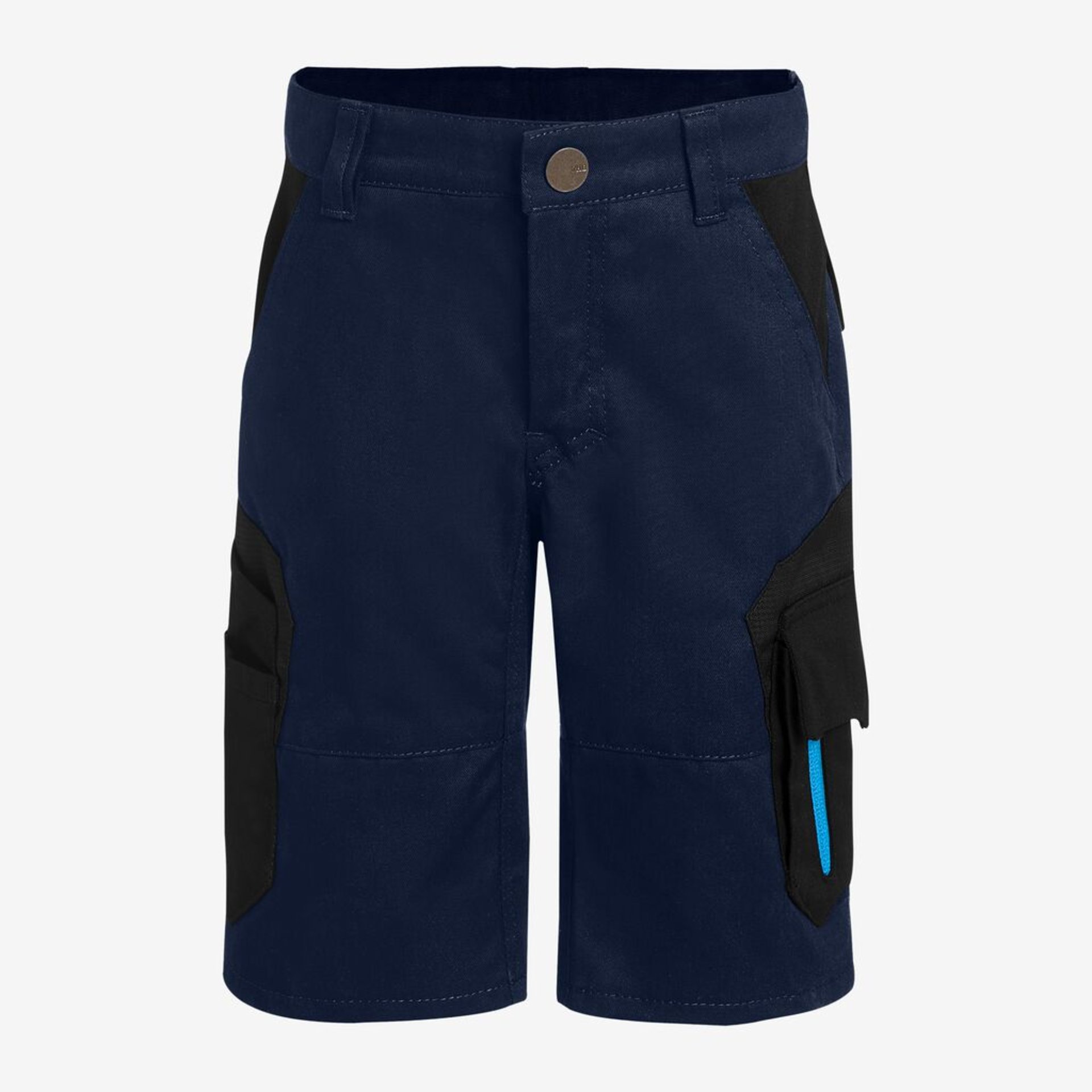 Hose, Shorts, Navy, Kniepolster, Hirschaußen
