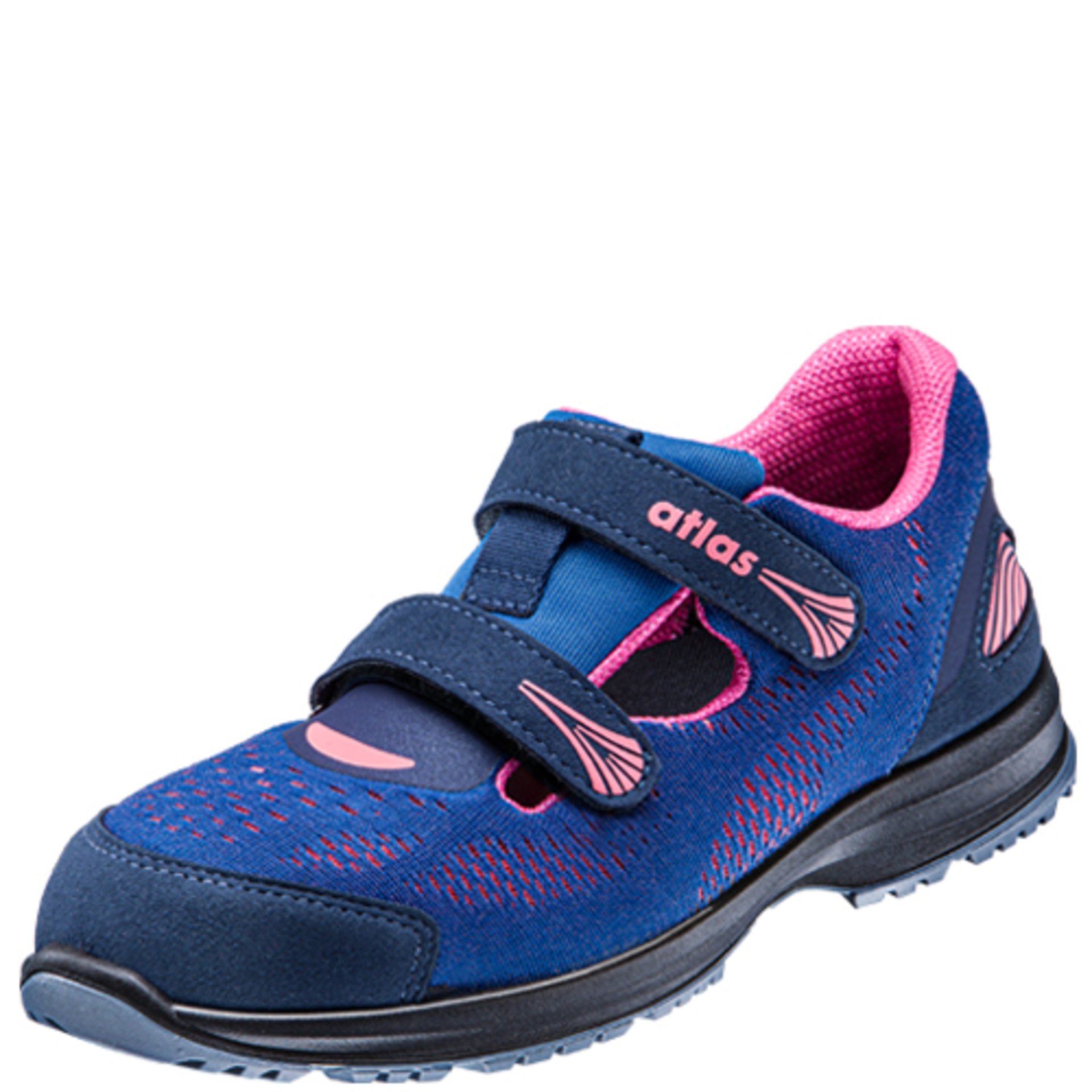 Sneaker, Kinder, Riemen-Schuhe, Blau, Pink