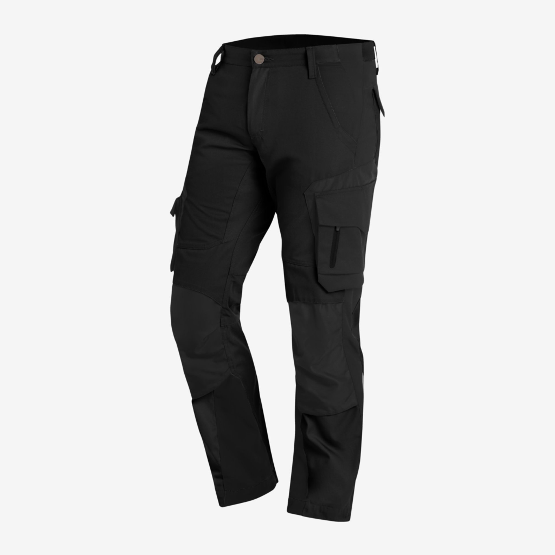 Hose, Cargo-Taschen, Schwarz, Outdoor, Mountain