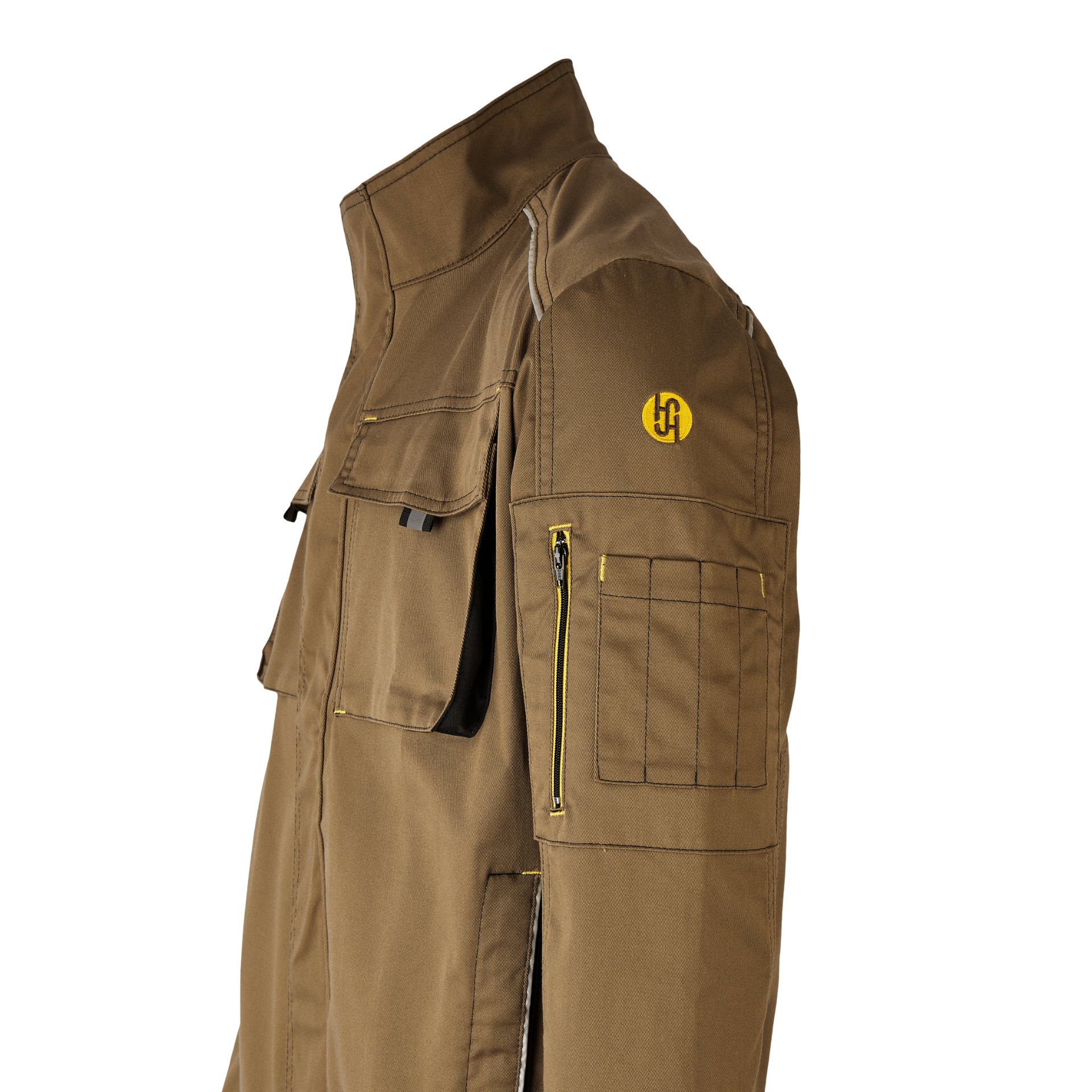 Bekleidung, Weste, Mantel, Jacke, Khaki