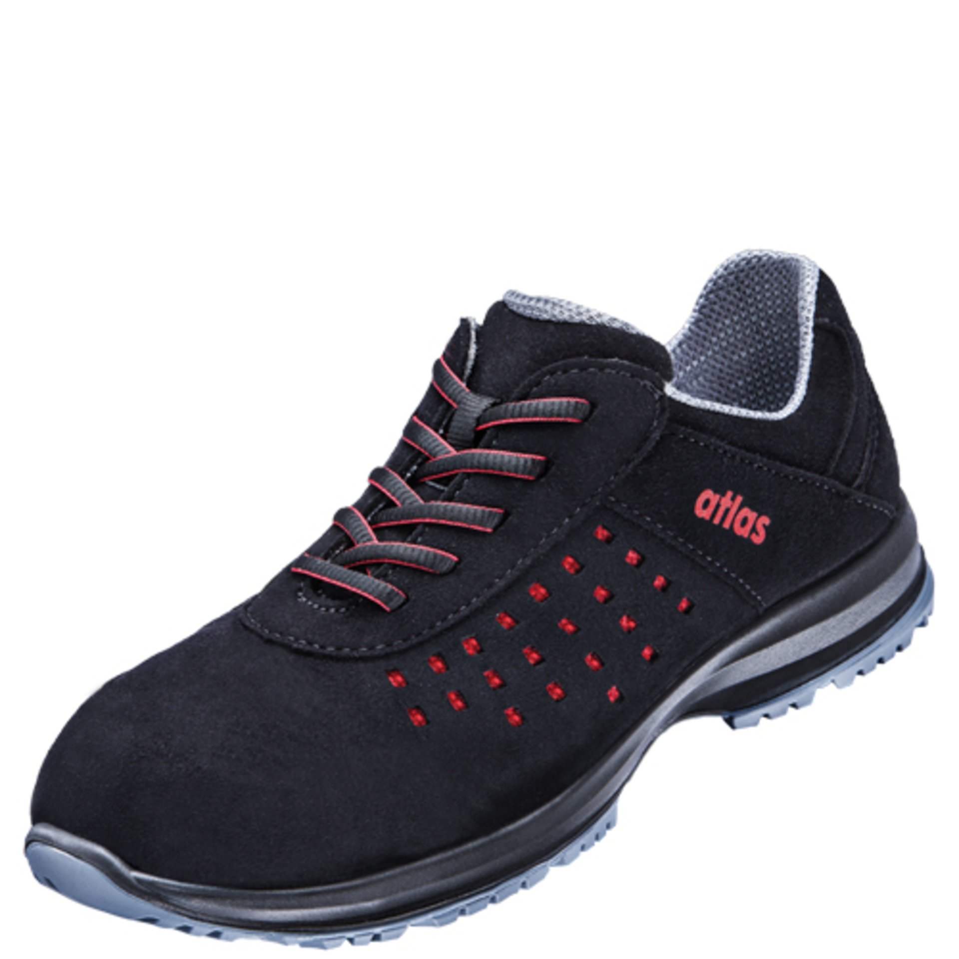 Sneaker, Schuh, Lacets, schwarz, Netz perforation