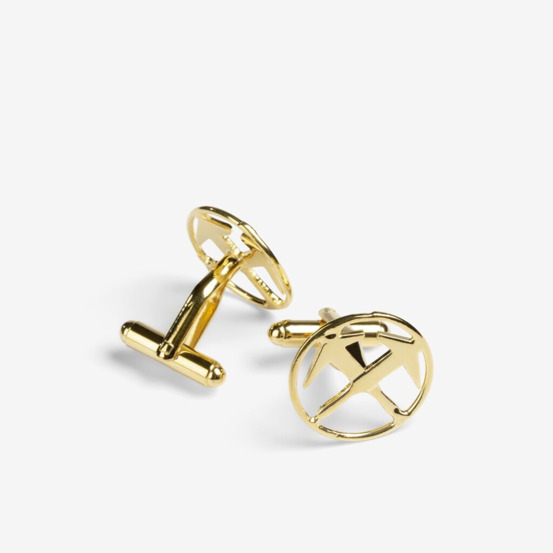 manschettenknöpfe, gold, geometrisch, metallisch, fashion-accessoire