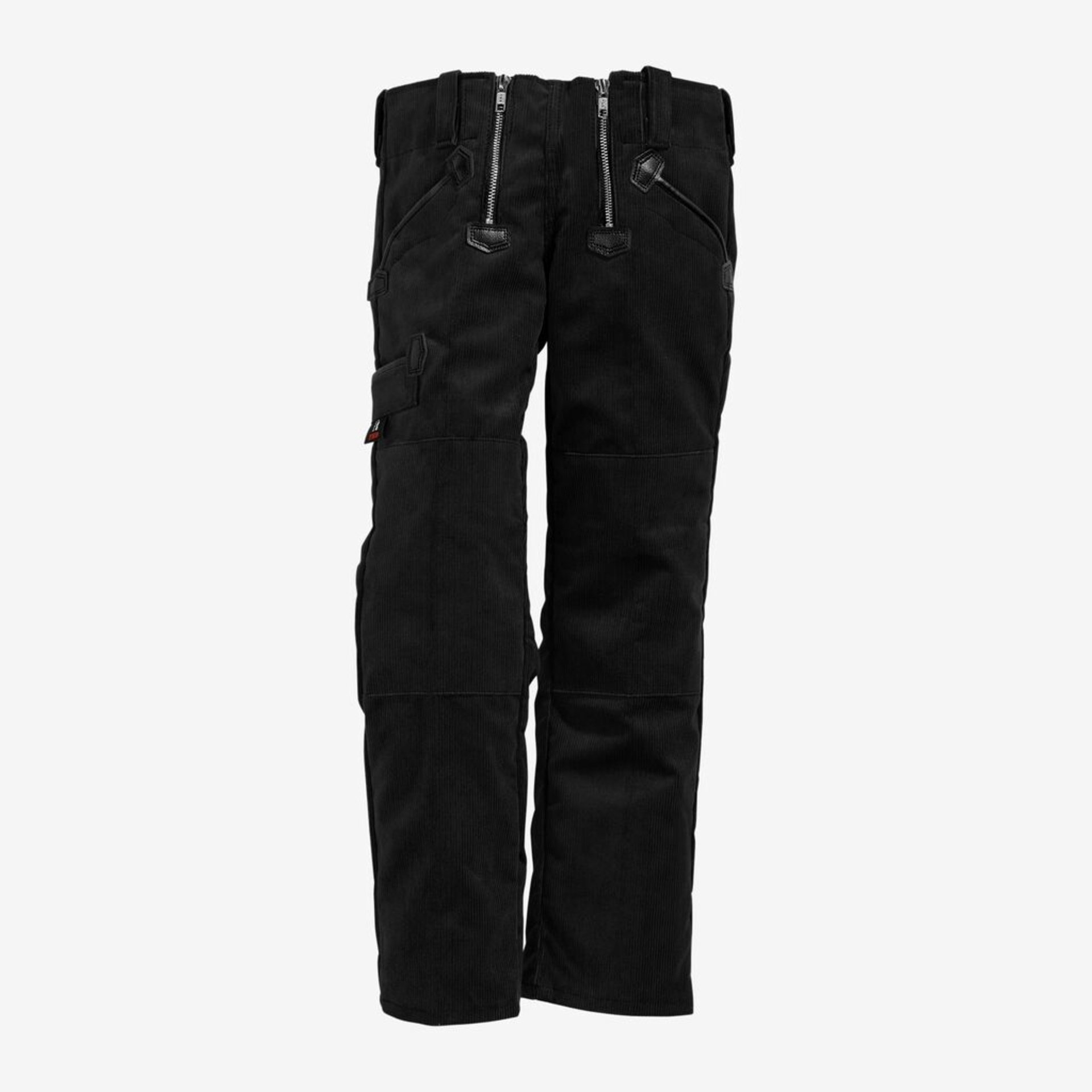 Hose, Cordurā, Schwarz, Reißverschlüsse, Cargo Taschen
