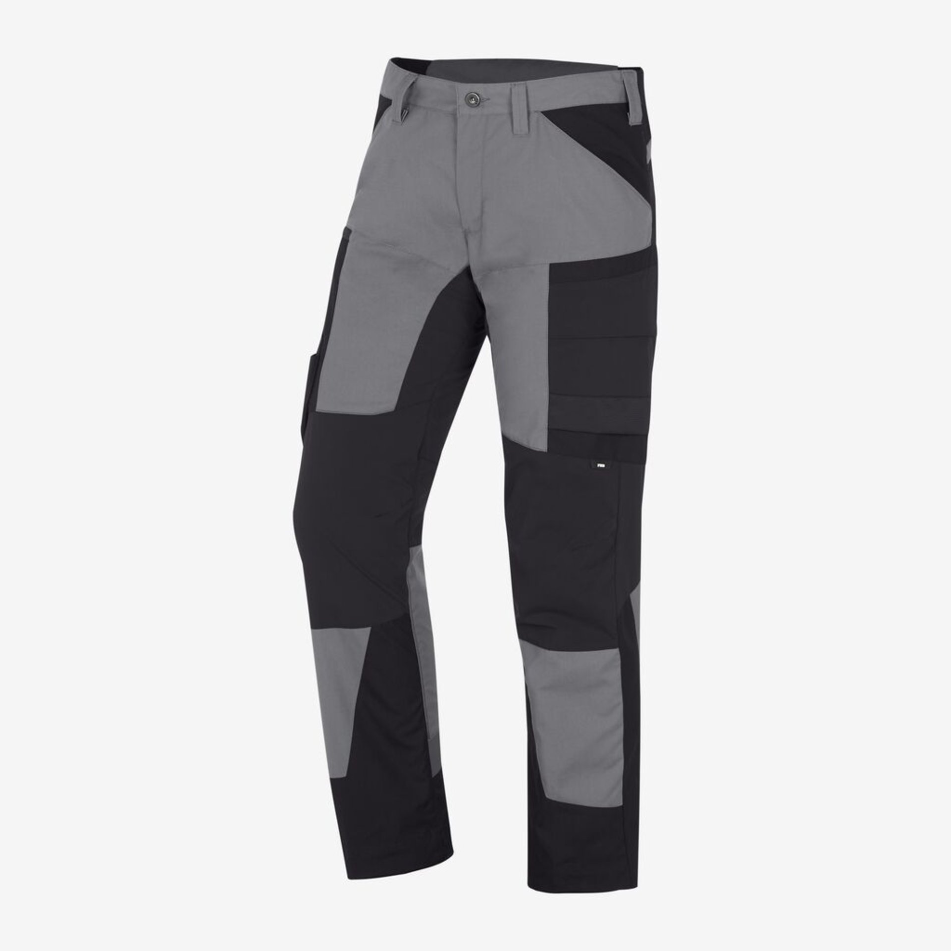 hosen, softshell, camouflage-pattern, blau-grau, seitentaschen