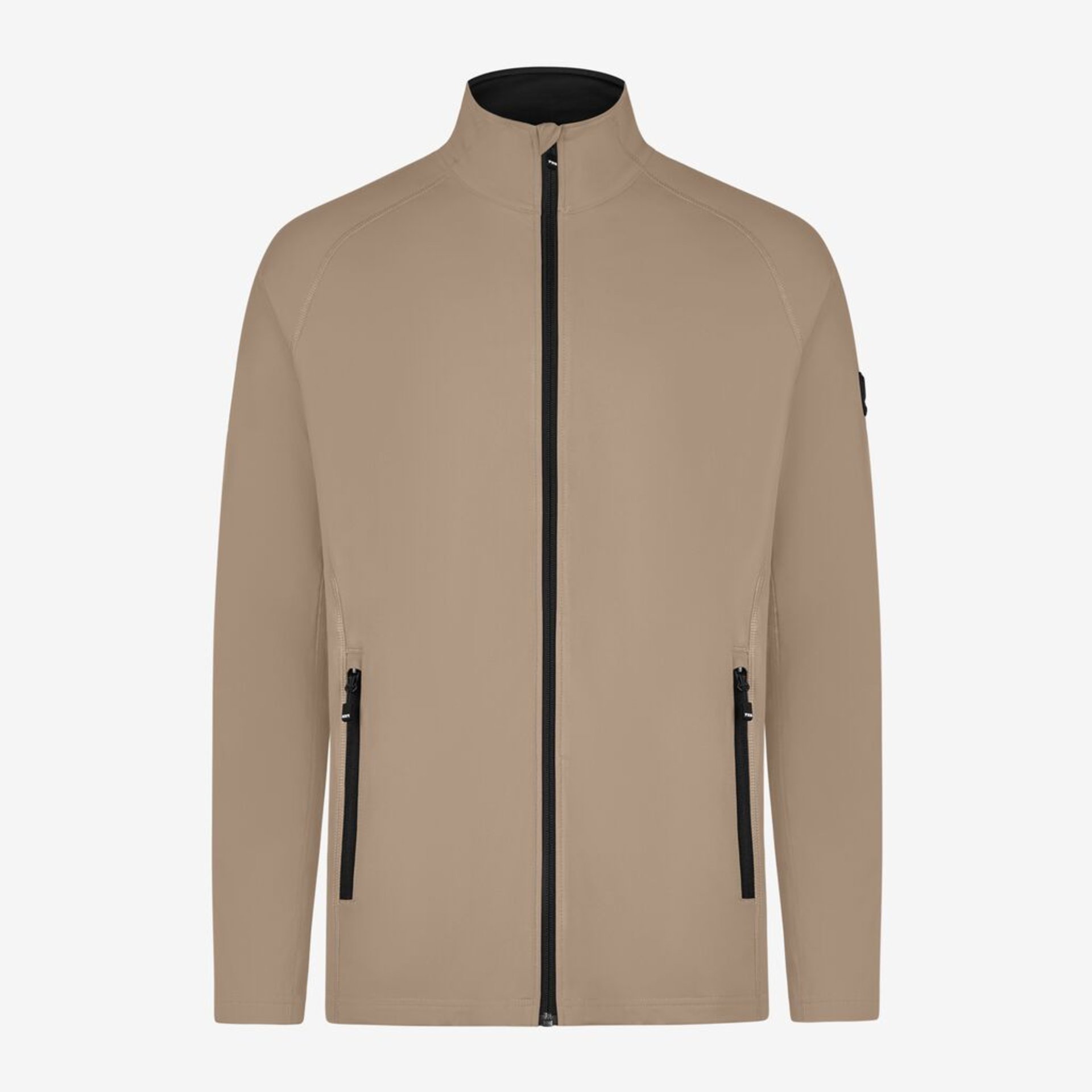 jacke, beige, reißverschluss, zipper, taschen
