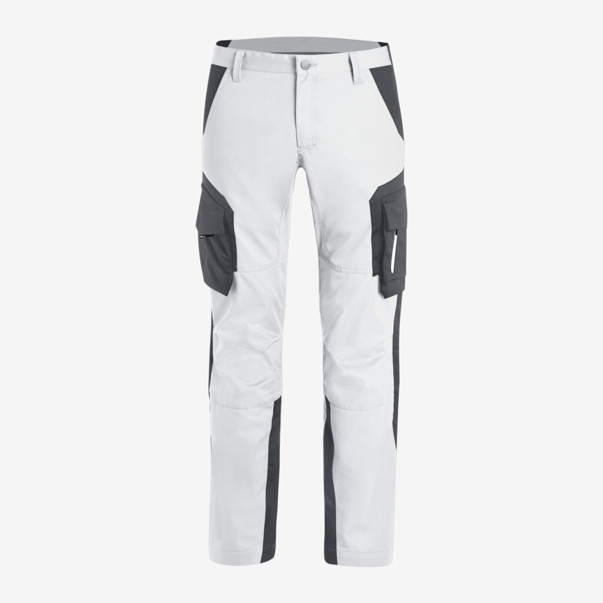 Hose, Cargo, Canvas, Beige, Streifen