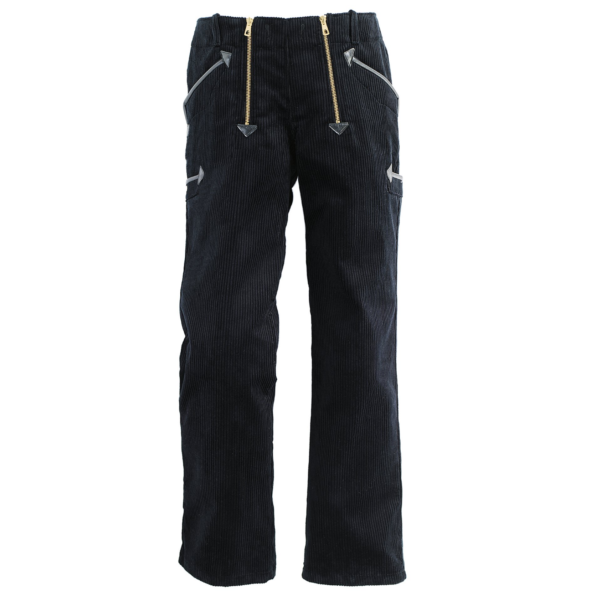 Corduroy pants, Navy trousers, Reißverschlusstaschen, Cargo-Taschen, Elastischer Bund
