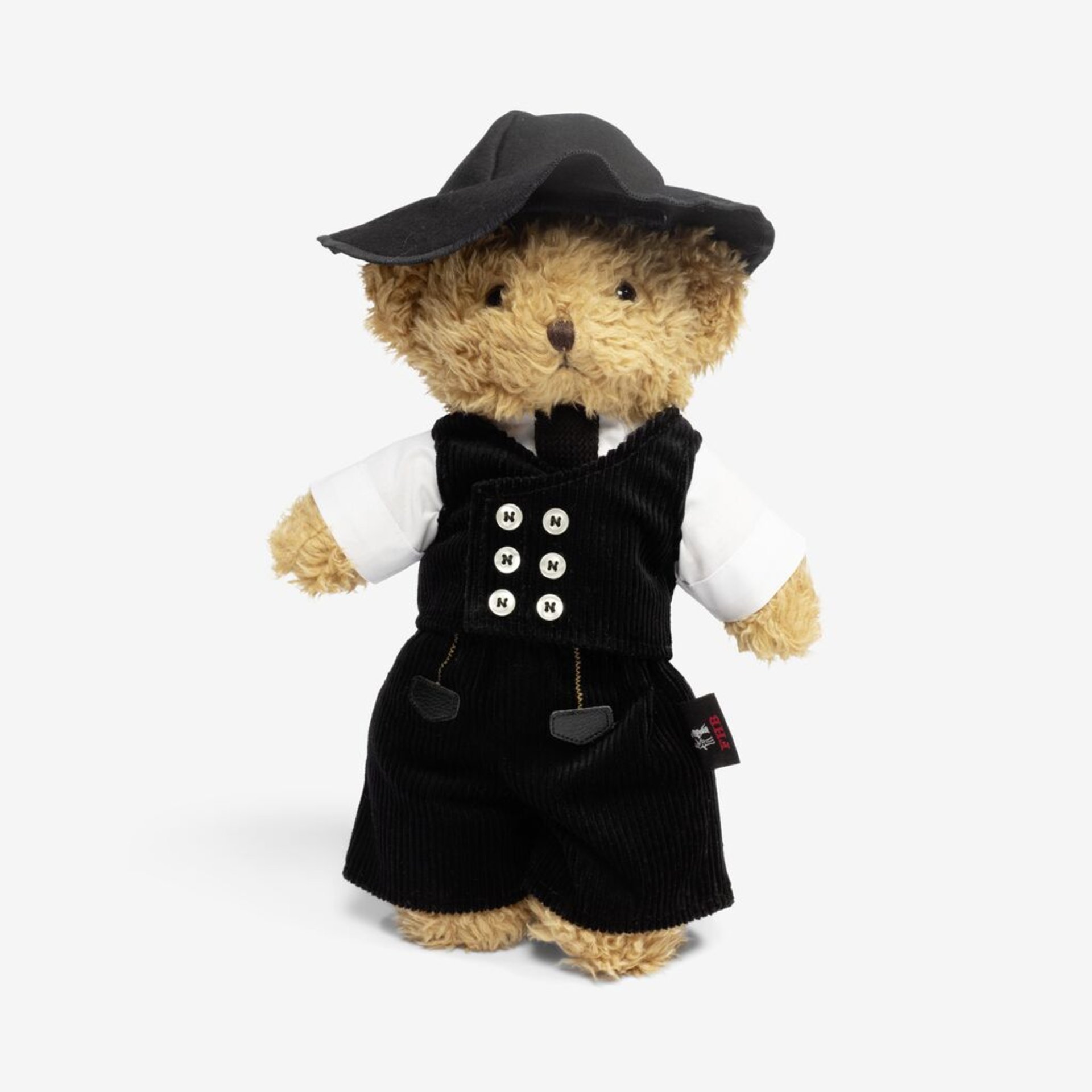 Plüschtier, Teddy, Kleidung, Weste, Hut