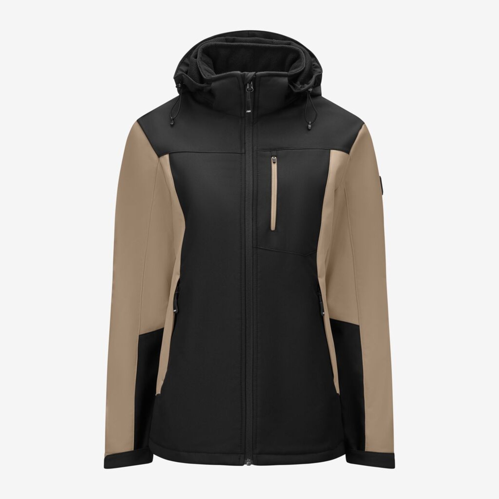 Jacke, Wintersport, Herren, Reißverschluss, Zwei-Ton