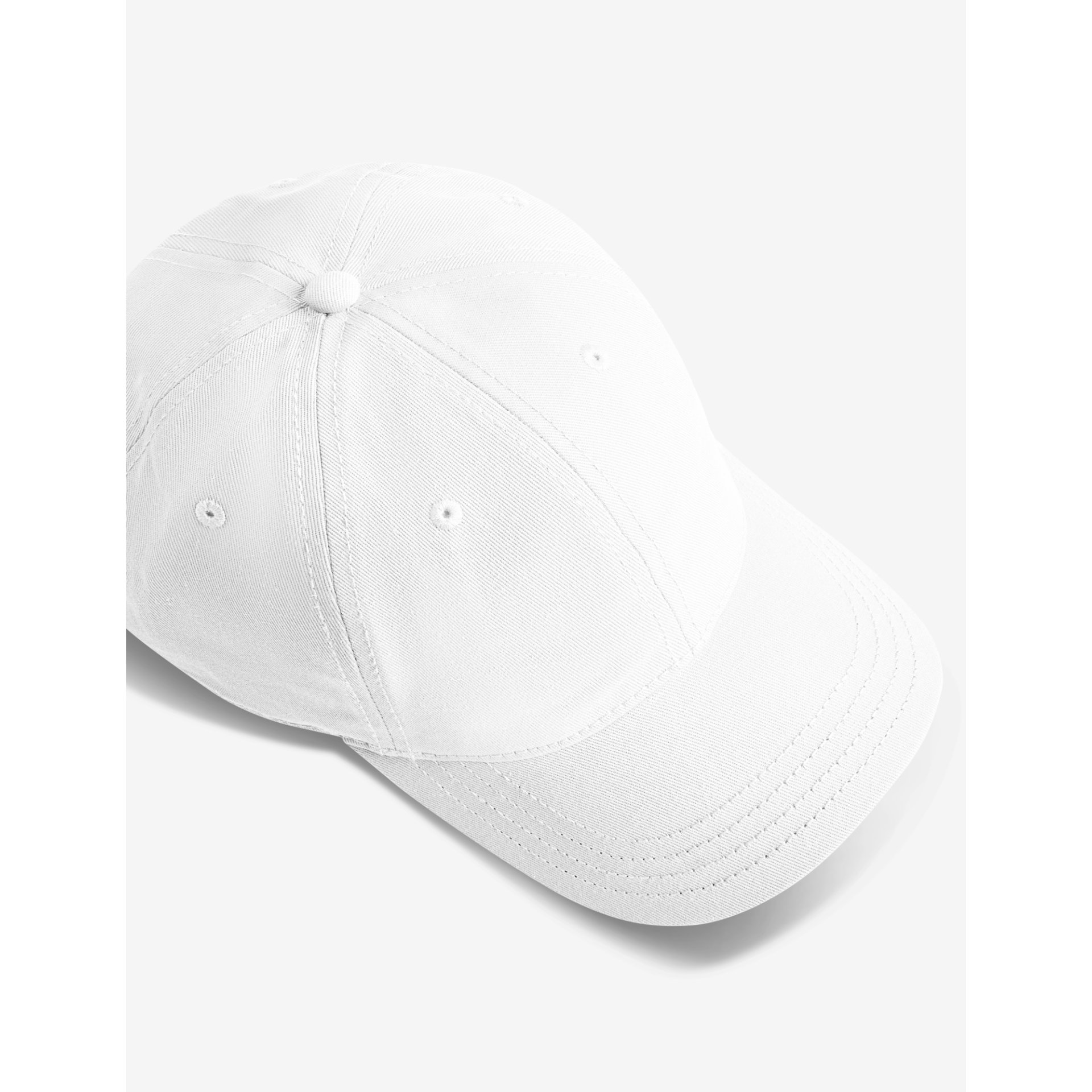 Baseball Cap, Capsule, White, Cotton, Adjustable